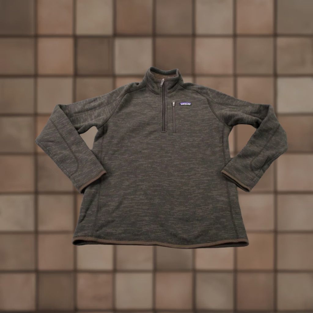 Patagonia Patagonia Jacket M Better Sweater Fleece Windbreaker Outdoor Mens Brown Zip Pockets 1/4 Zip Thermal Lightweight Regular 1990s Theme Outdoor Size US M / EU 48-50 / 2 - 1 Thumbnail