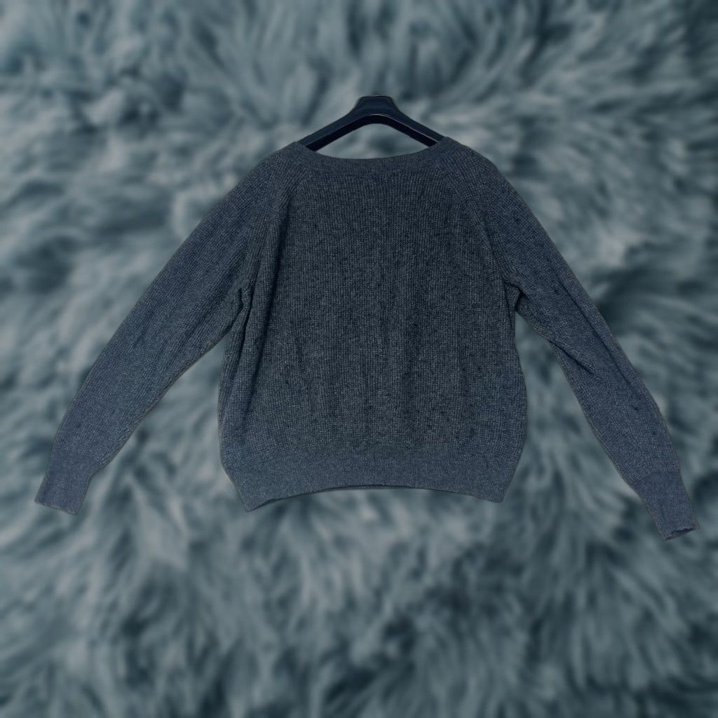 J.Crew J.CREW Wool Blend Sweater Gray Crewneck Classic Preppy Men's L Large Pullover Size US L / EU 52-54 / 3 - 1 Thumbnail