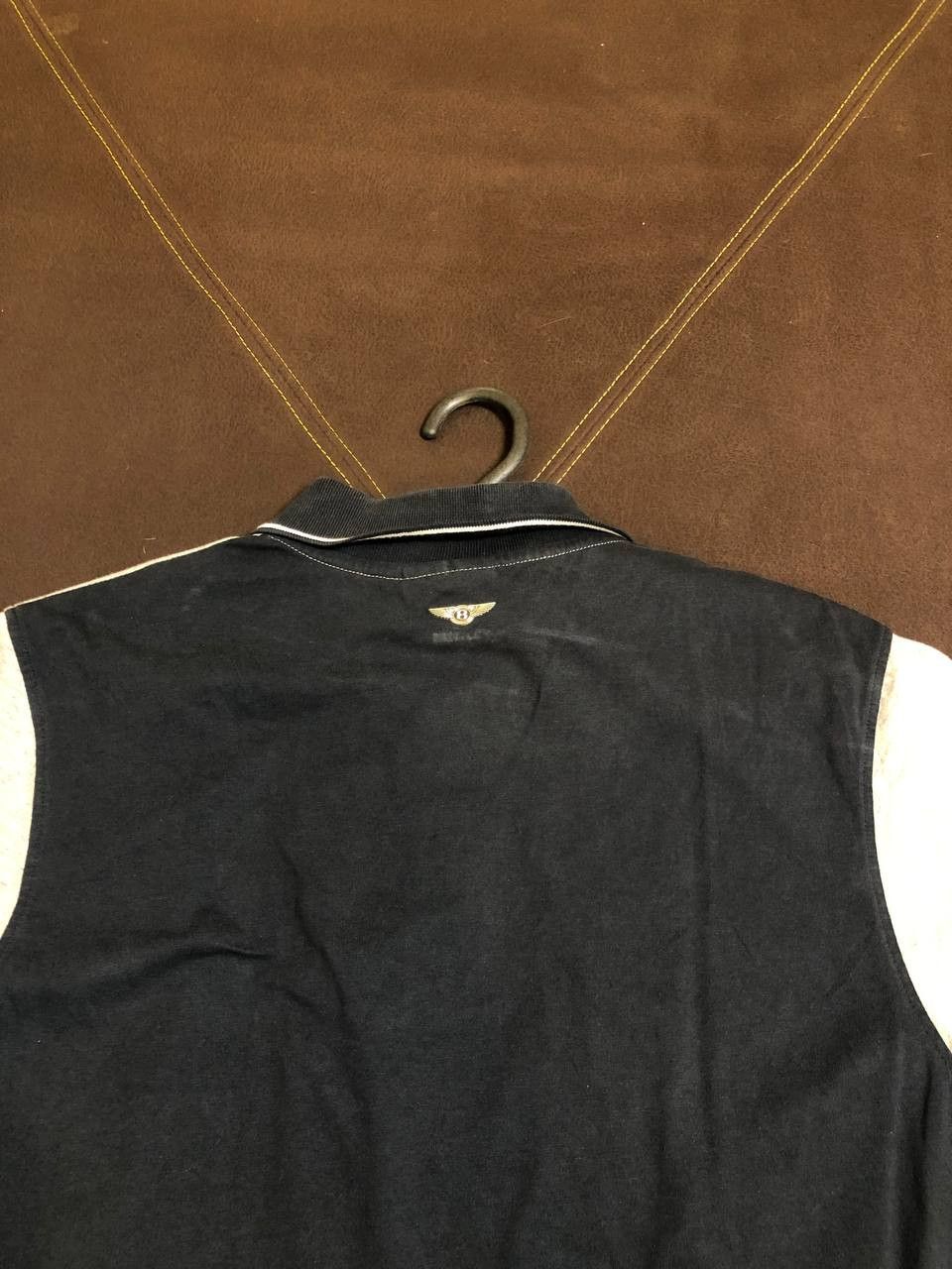 Bentley BRAND New Bentley Stripe Polo Shirt Navy Grey Melange Men Size US S / EU 44-46 / 1 - 19 Thumbnail