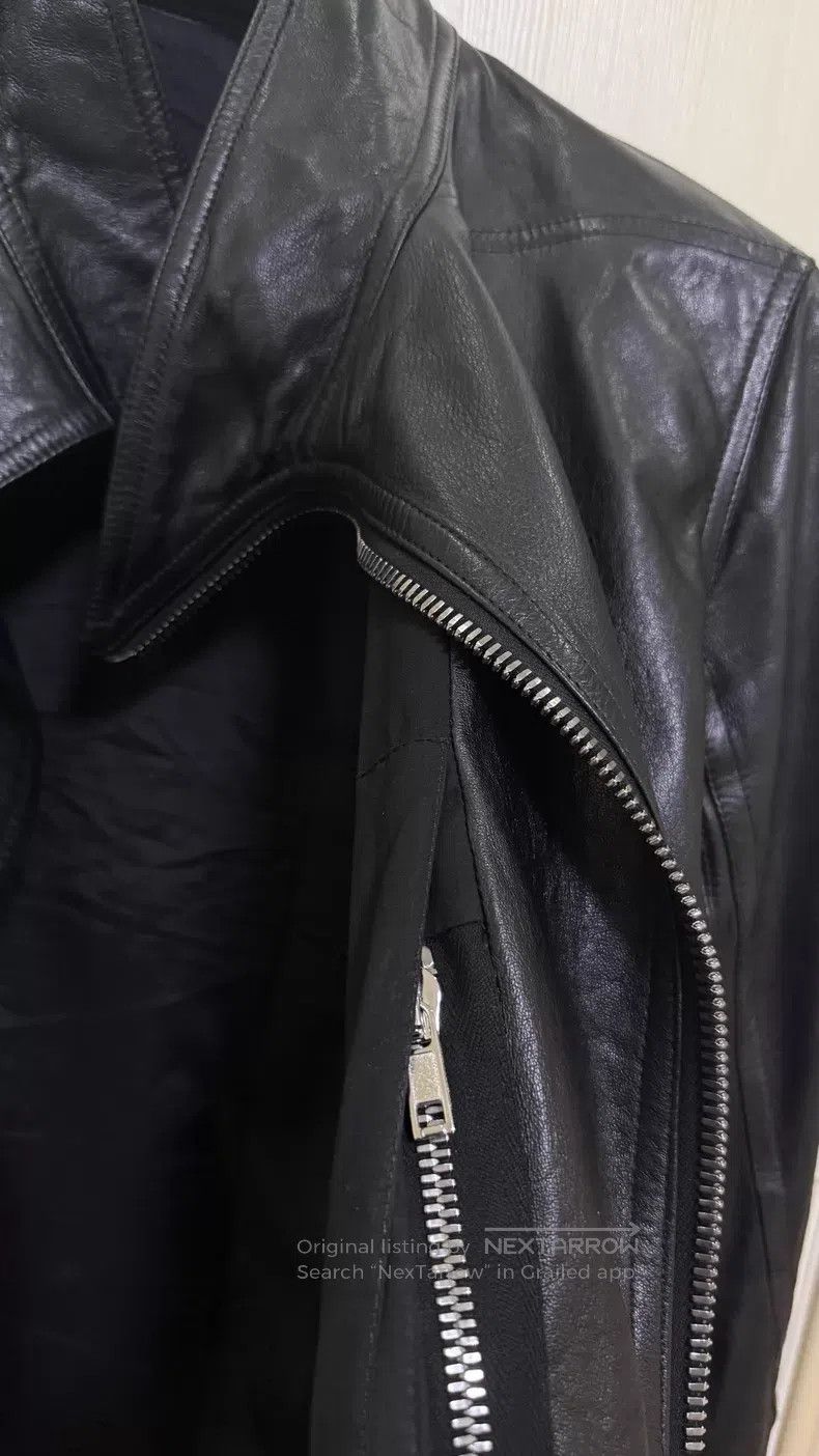 Rick Owens RICK OWENS Zip-up Leather Jacket Size US M / EU 48-50 / 2 - 6 Thumbnail