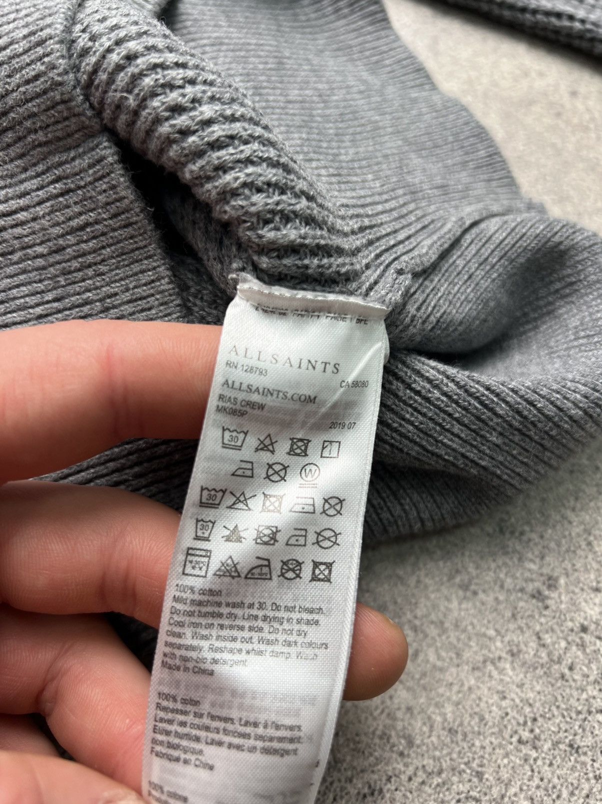 Allsaints Allsaints knit basic jumper Size US XS / EU 42 / 0 - 6 Thumbnail