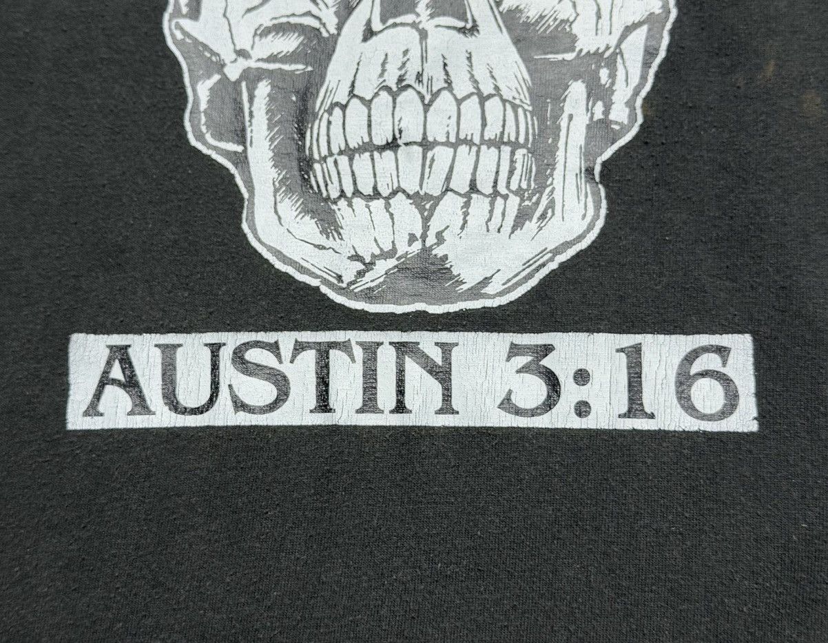 Fruit Of The Loom Stone Cold Steve Austin 3:16 WWE T-Shirt Big Skull Logo Size US L / EU 52-54 / 3 - 9 Thumbnail