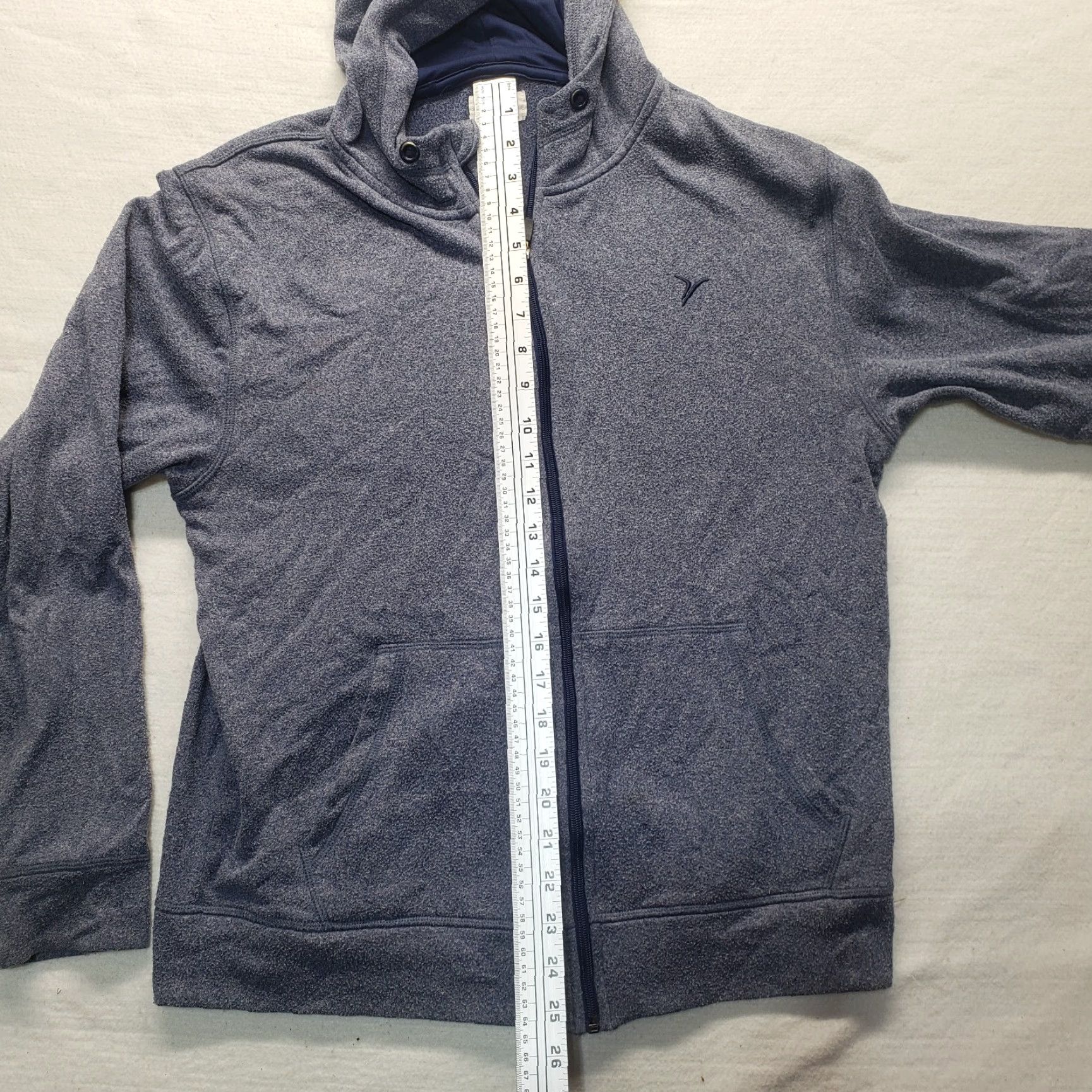 Old Navy Old Navy Hoodie Adult Women M Gray Logo Pullover Sweatshirt Long Sleeve Activewear Size M / US 6-8 / IT 42-44 - 6 Thumbnail
