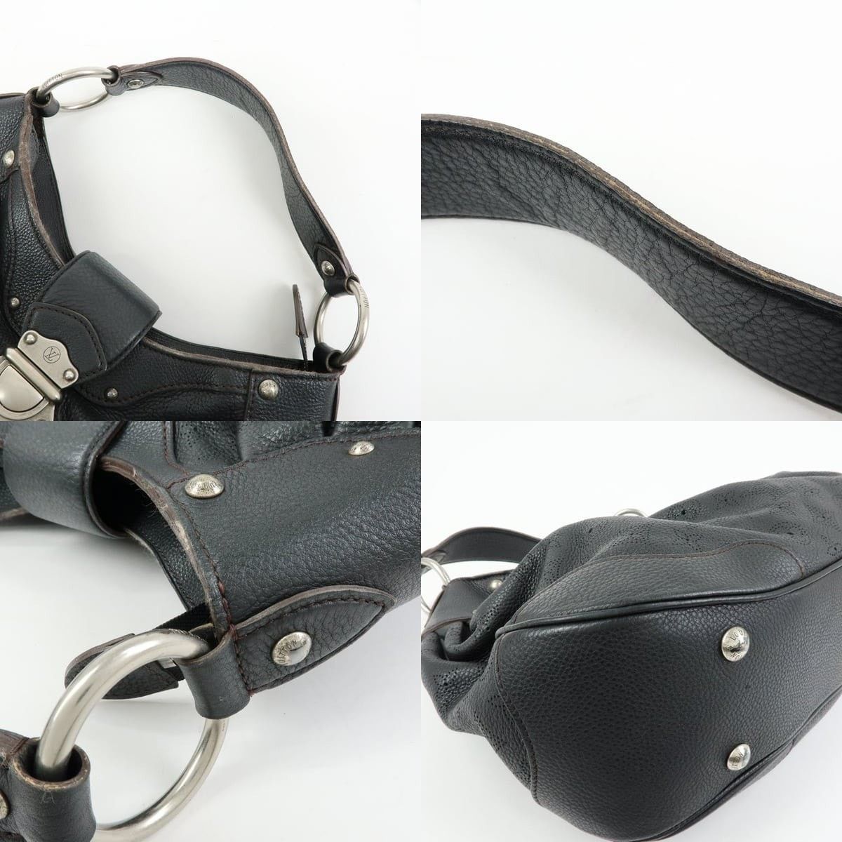 Louis Vuitton Louis Vuitton Mahina Solar PM Shoulder Bag Leather Black Size ONE SIZE - 4 Thumbnail