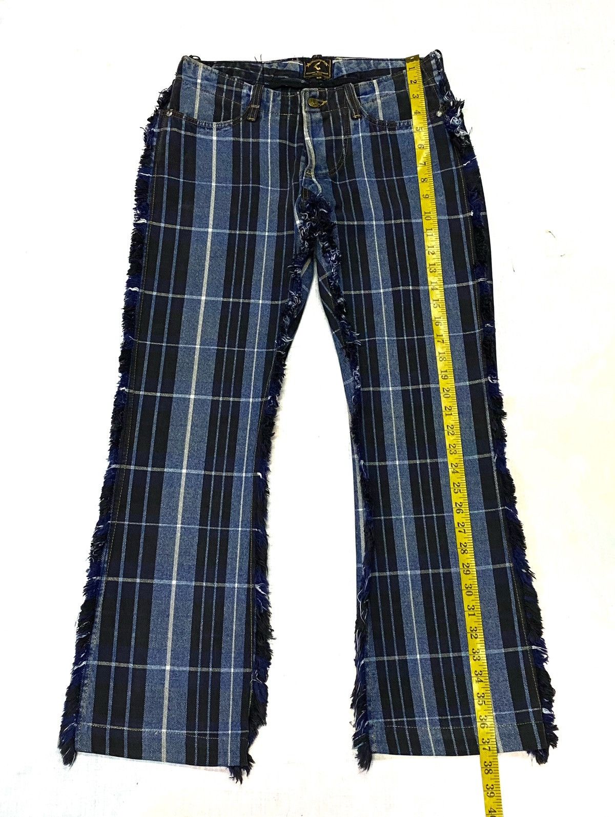 Vivienne Westwood 💃Rare🔥Vivienne Westwood Anglomania With Frayed Seams Denim Size 28" / US 6 / IT 42 - 19 Thumbnail