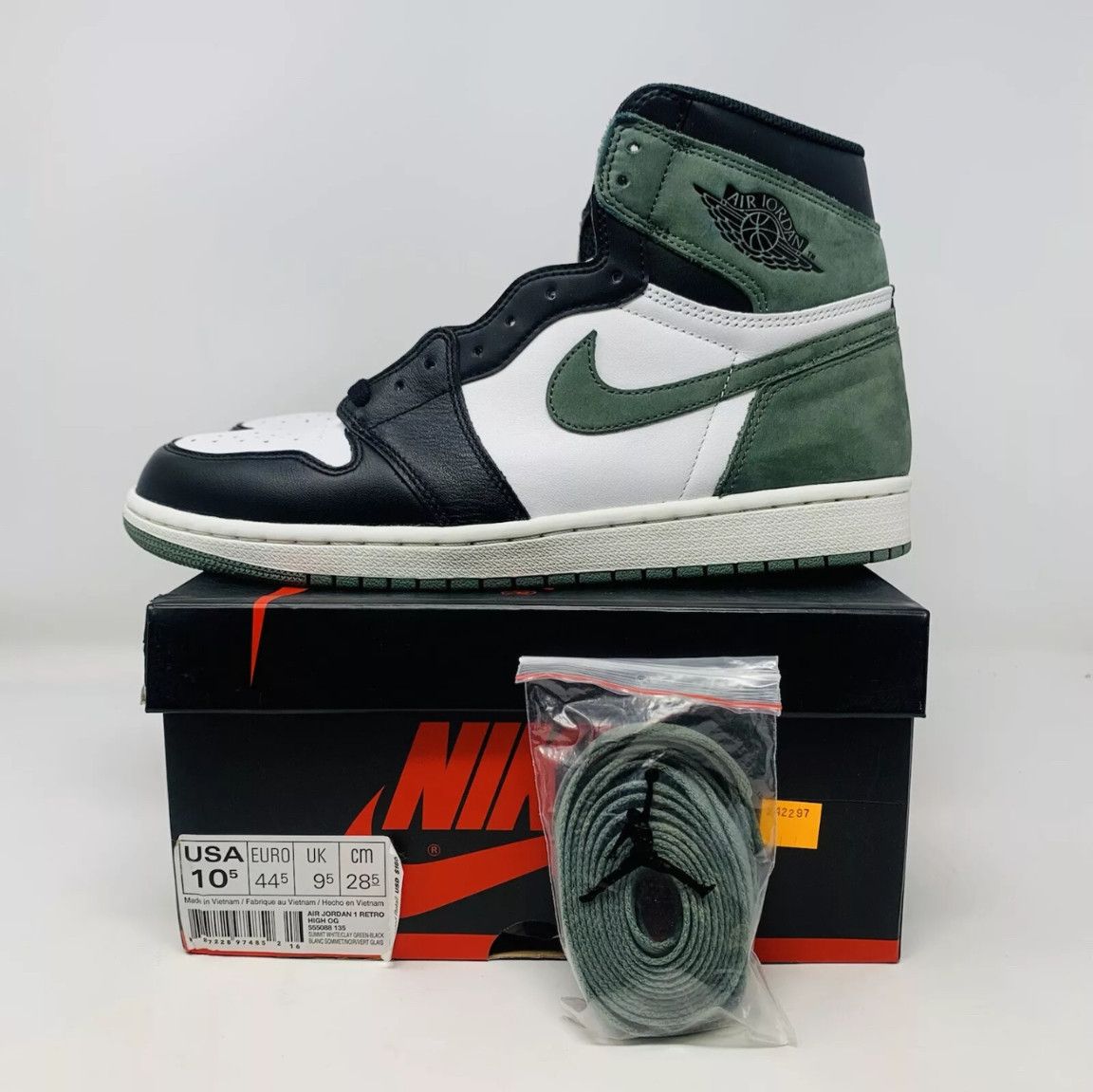 Nike Air Jordan Retro High OG Clay Green 2018
