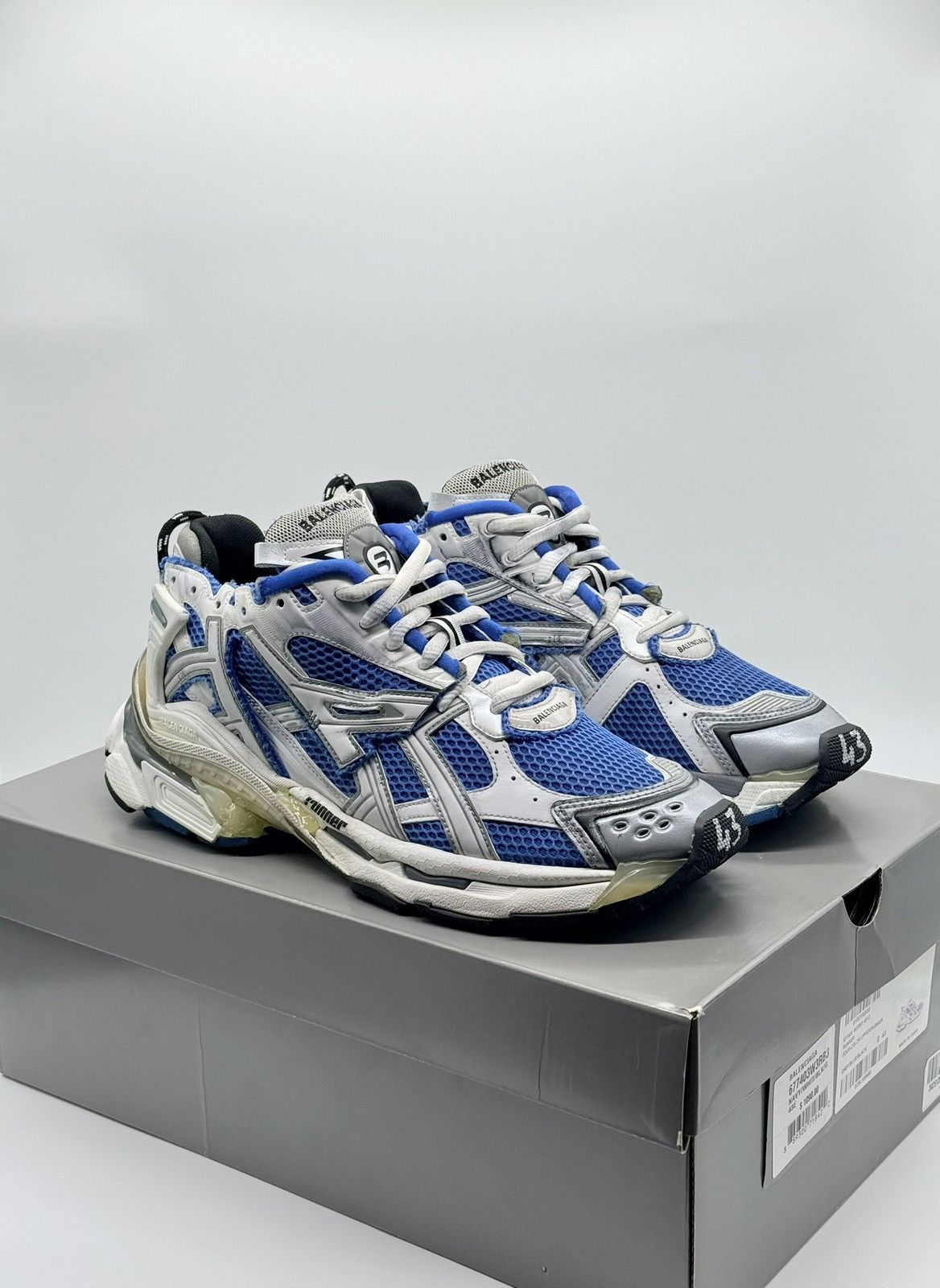 Balenciaga Balenciaga Track “Dark Blue Yellow” Sz 10 | Grailed display picture 2