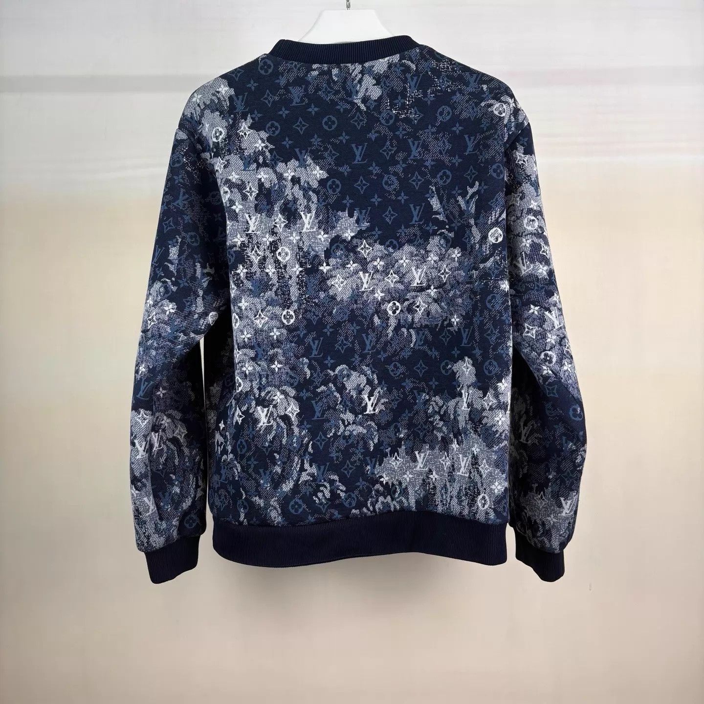 Louis Vuitton LV Tapestry Logo Sweatshirt Men's XXL - New Size US XXL / EU 58 / 5 - 2 Thumbnail