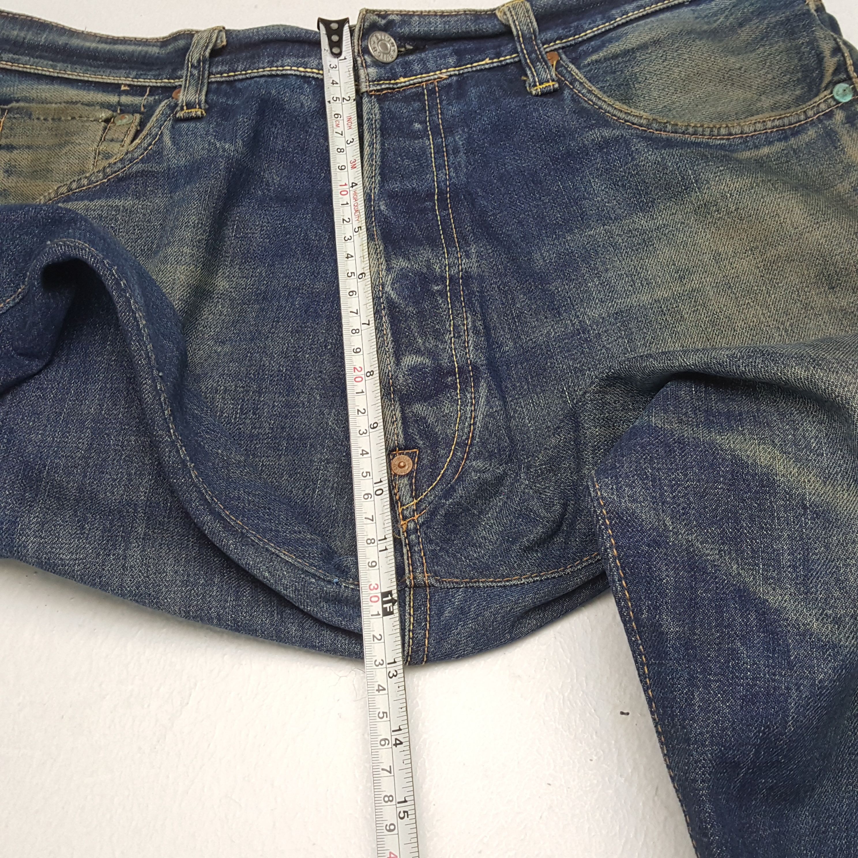 Japanese Brand × Vintage EVISU Japanese Brand Fashion Style Custom Daicock Jeans Size US 35 - 8 Thumbnail