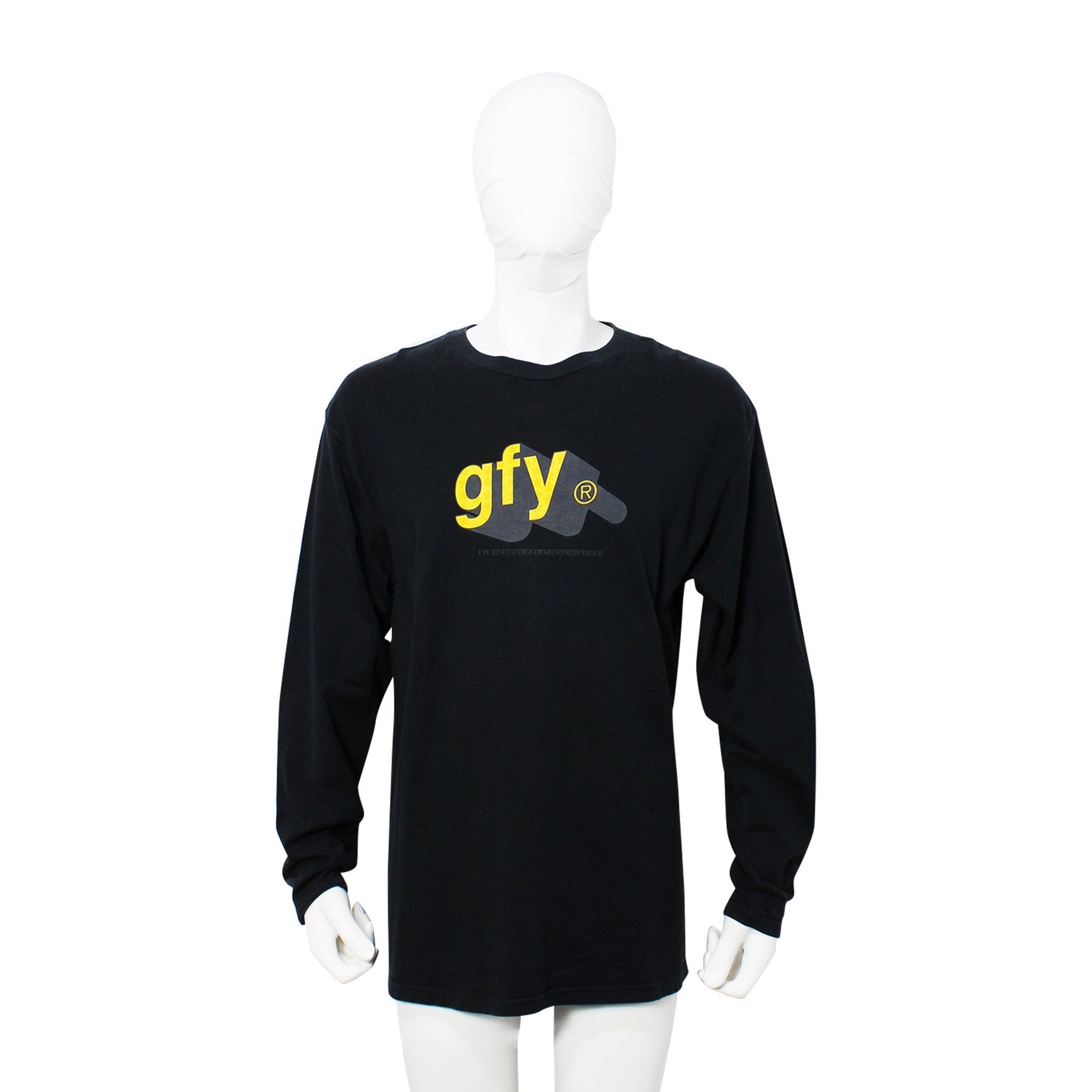 UNDERCOVER 98-99 EXCHANGE ロンT ブラック Undercover Undercover 98'-99' exchange long sleeved Tee | Grailed