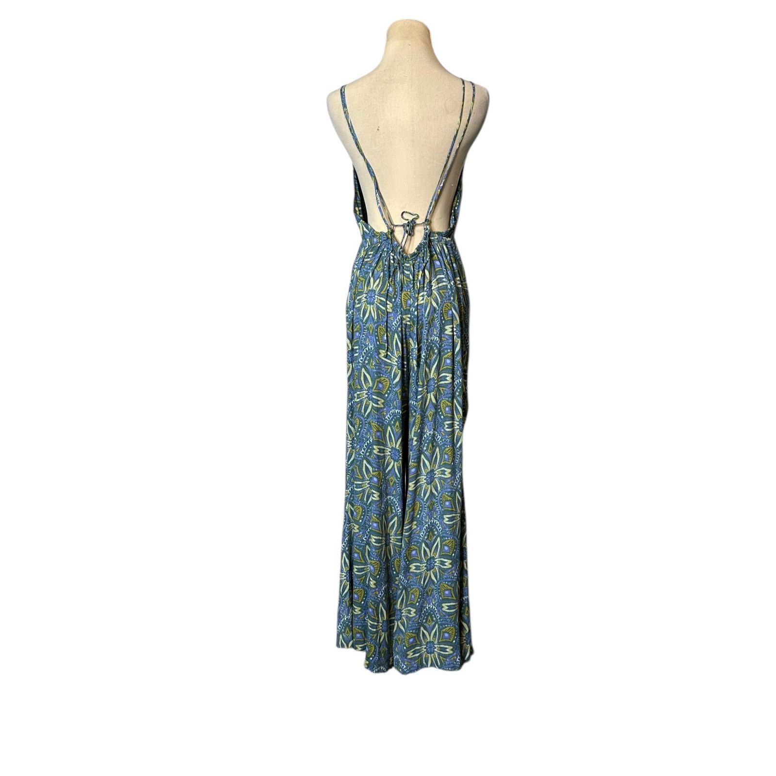 Free People Free People Hard Days Floral Sleeveless Jumpsuit Small Size 27" / US 4 / IT 40 - 7 Thumbnail