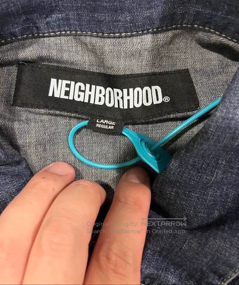 Neighborhood Neighborhood Distressed Effect Single Breasted Long Sleeve Size US L / EU 52-54 / 3 - 3 Thumbnail