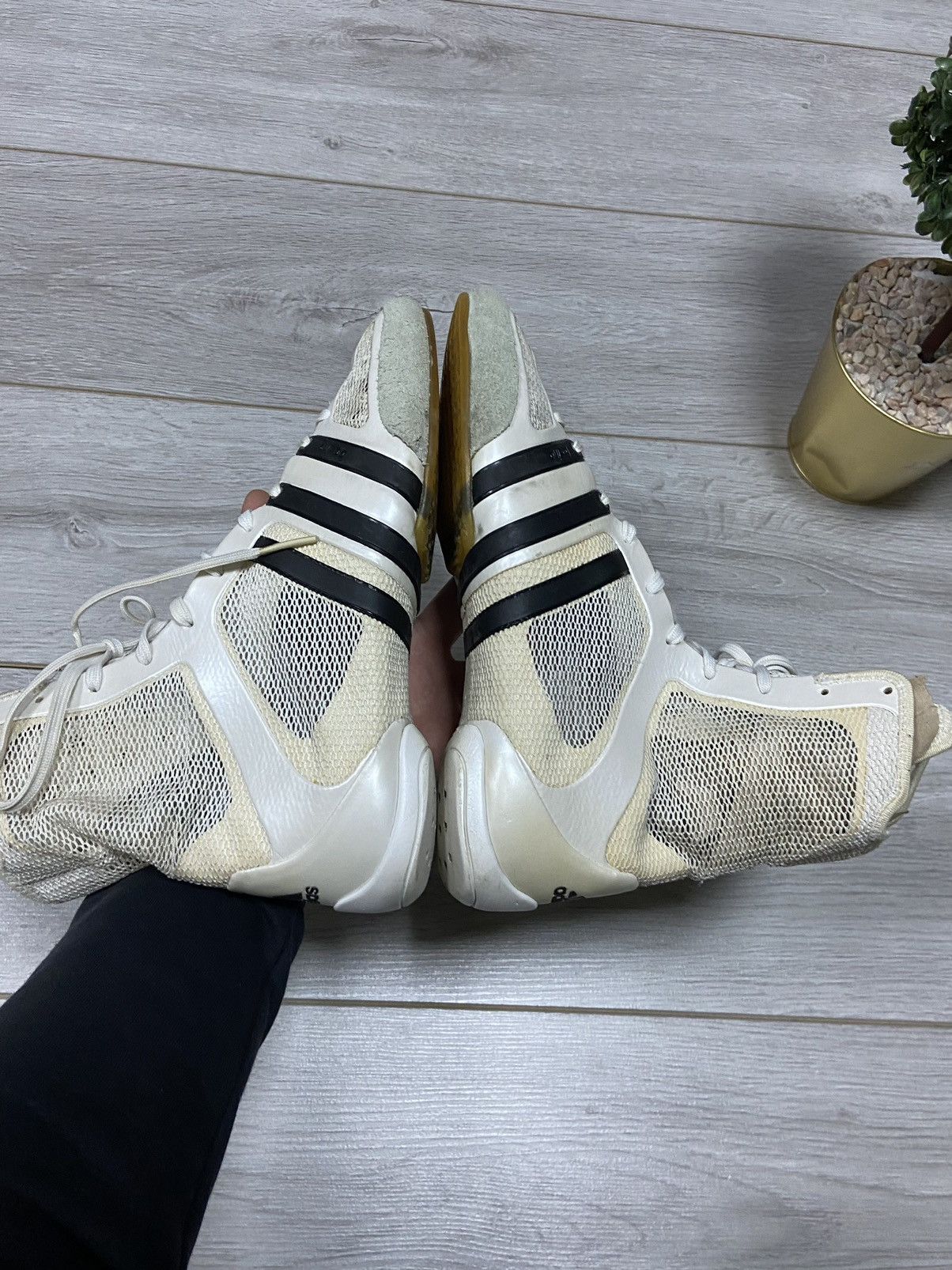 Adidas Adidas boxing high mesh sneakers boots Size US 8.5 / EU 41-42 - 10 Thumbnail