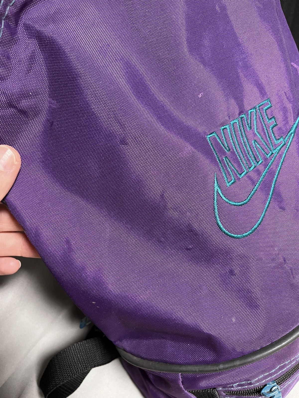 Nike Nike Vintage Violet Evangelion Style Vintage Backpack Size ONE SIZE - 8 Thumbnail