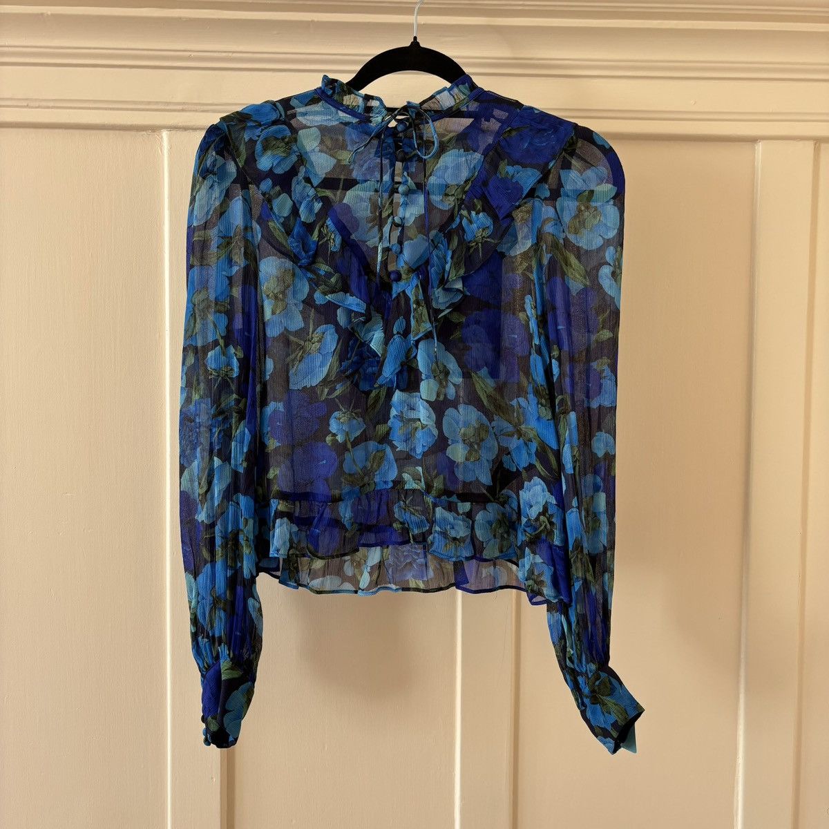 The Kooples NWT Dolce Vite Blouse Size XS / US 0-2 / IT 36-38 - 1 Thumbnail