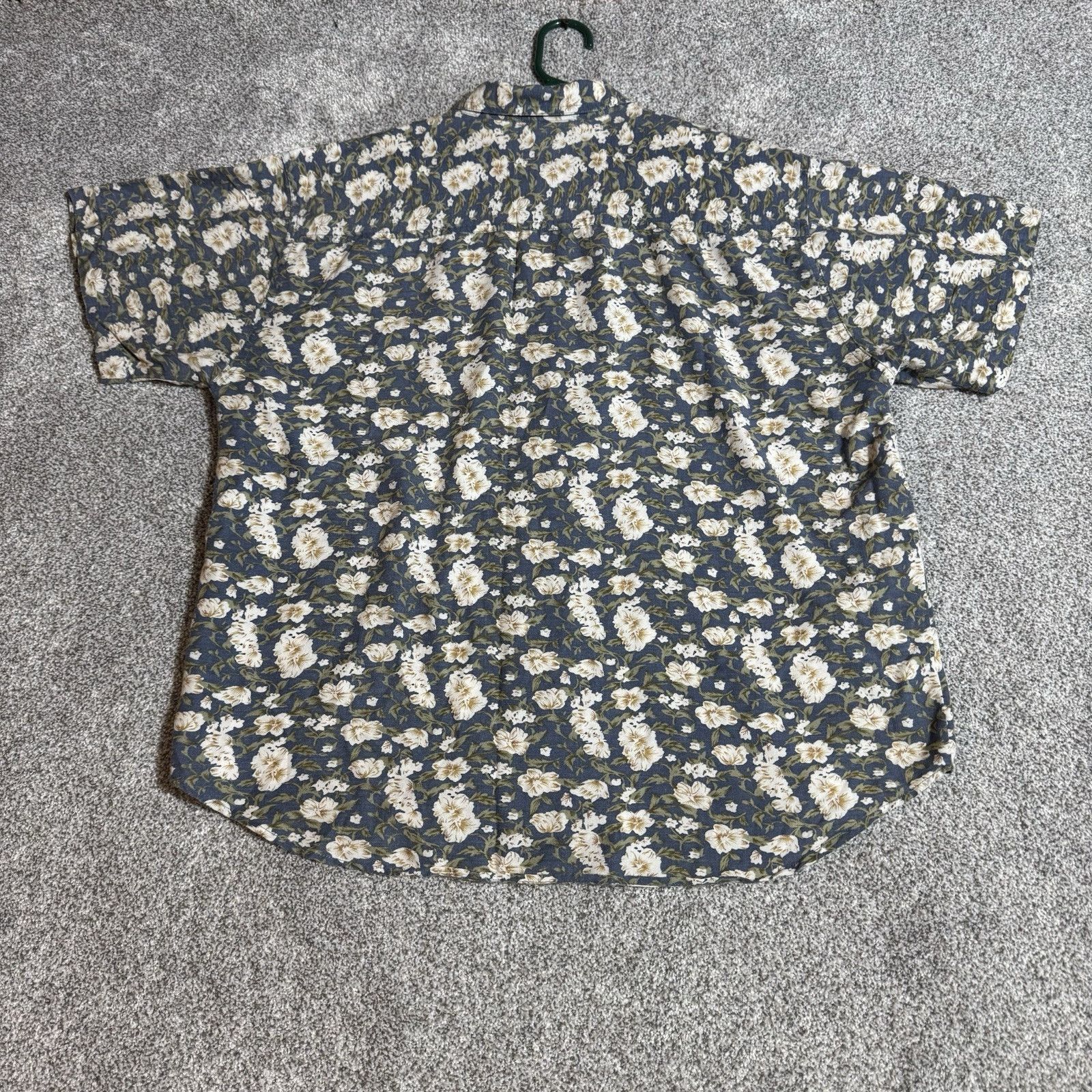 Bill Blass Vintage 90s Bill Blass Top Womens Large Floral Boho Earthy Size L / US 10 / IT 46 - 6 Thumbnail