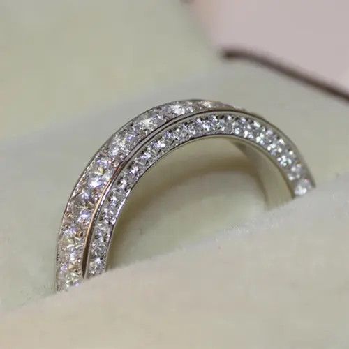 Other Simple Women Wedding Party Finger Rings Size ONE SIZE - 2 Thumbnail