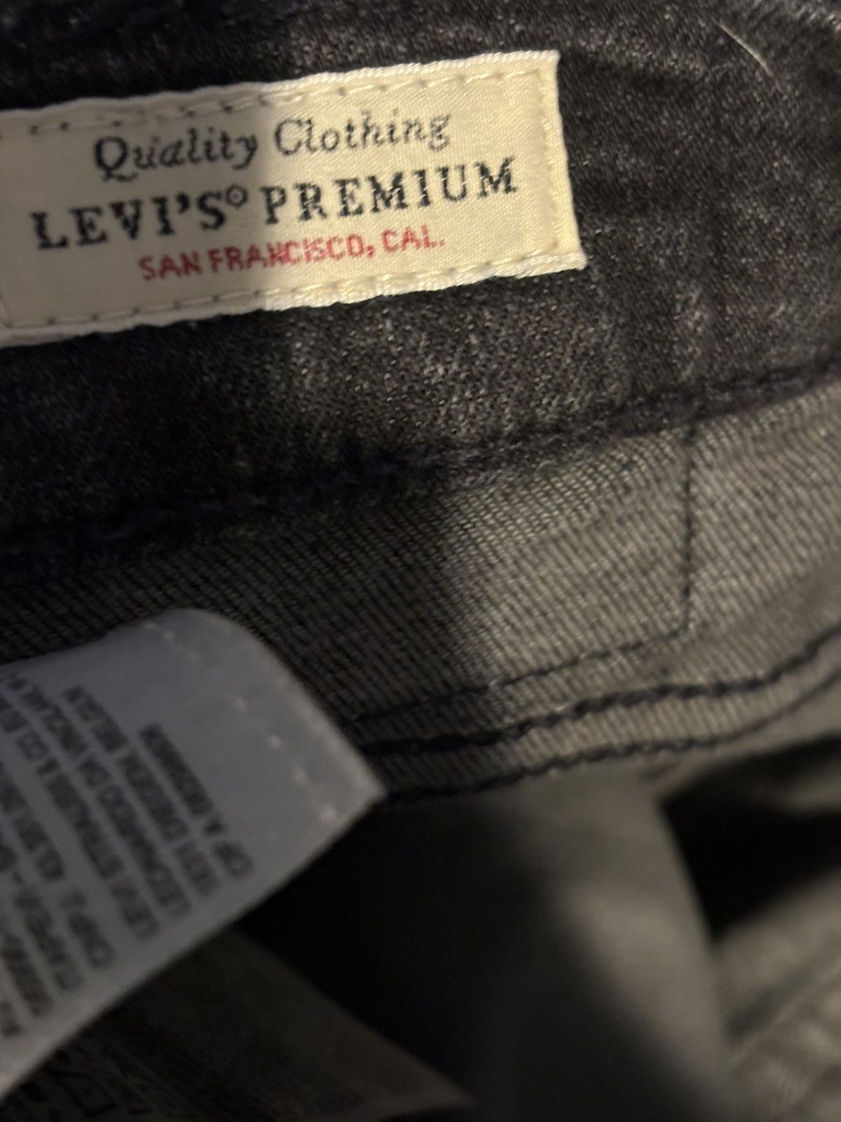 Levi's × Levi's Made & Crafted Levi’s 510 28 x 29 black grey plaid worn once Size US 28 / EU 44 - 4 Thumbnail