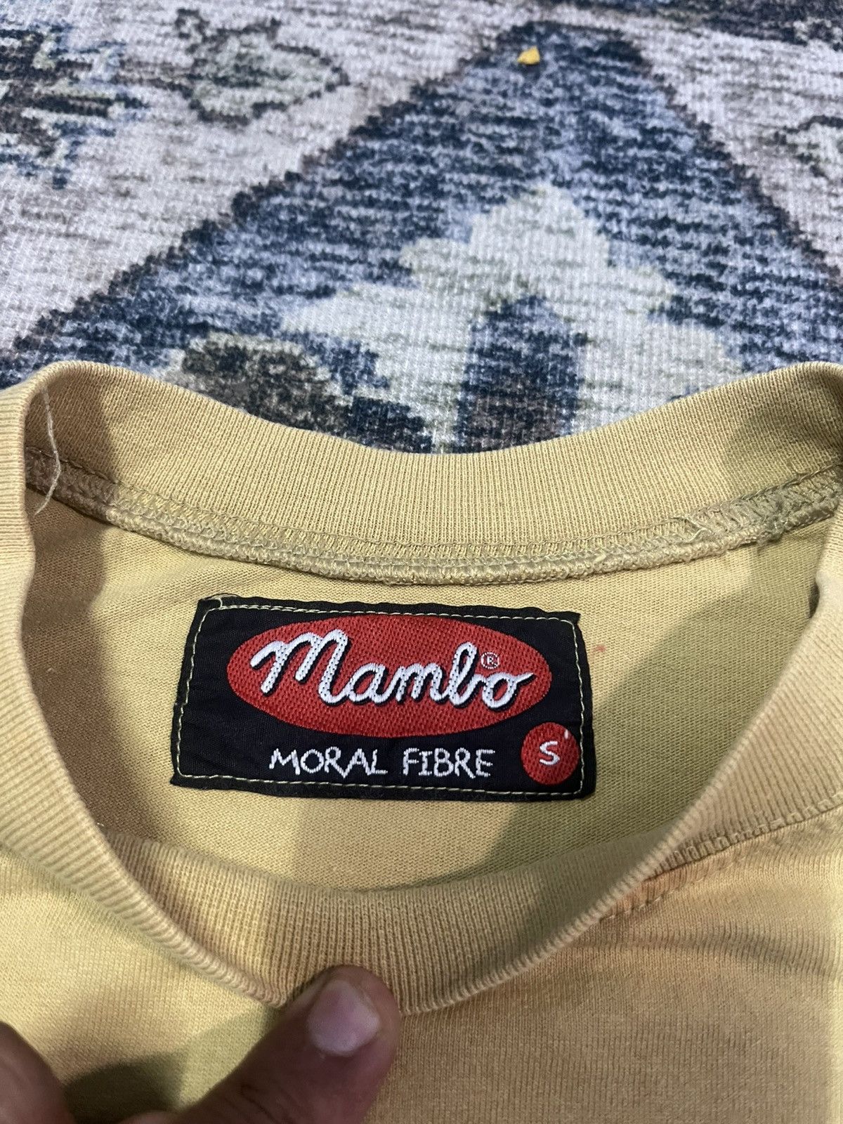 Mambo × Vintage 🔥HOT🔥VINTAGE 90S MAMBO SHIFT FOR BRAINS BACKHIT VERY RARE Size US S / EU 44-46 / 1 - 7 Thumbnail