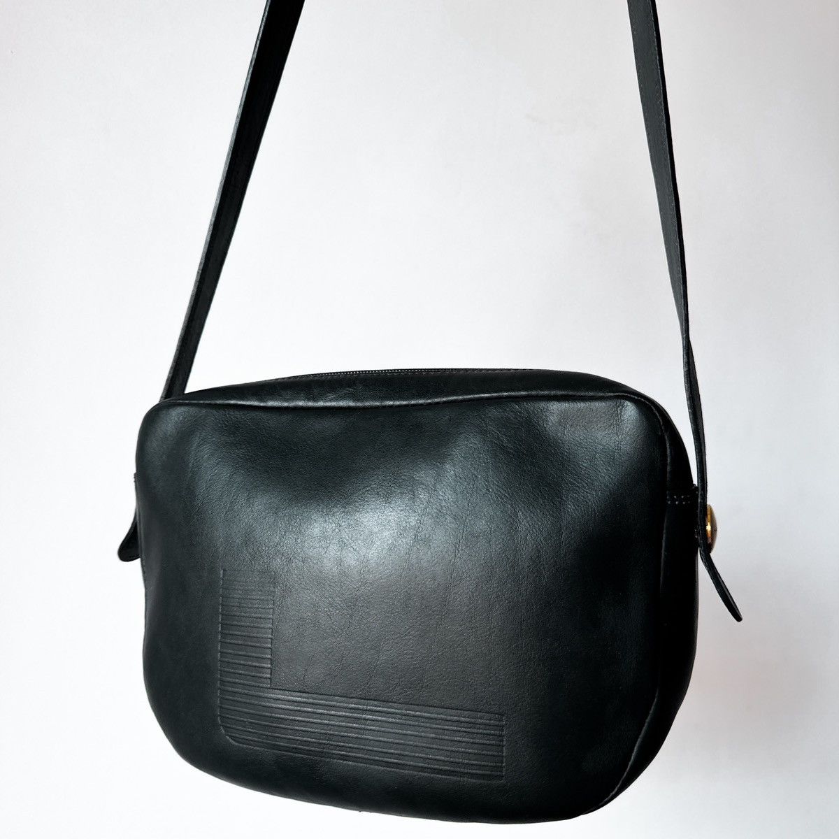 Lancel Rare Vintage Lancel Paris Leather Crossbody Camera Bag Size ONE SIZE - 1 Thumbnail