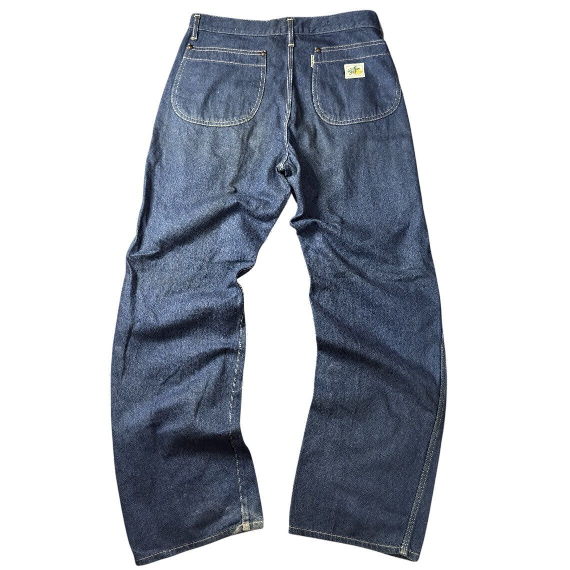 Hysteric Glamour 🇯🇵 Vintage 90s Japanese Betty Smith Fresh Lemon Fancy Denim Size US 31 - 2 Thumbnail