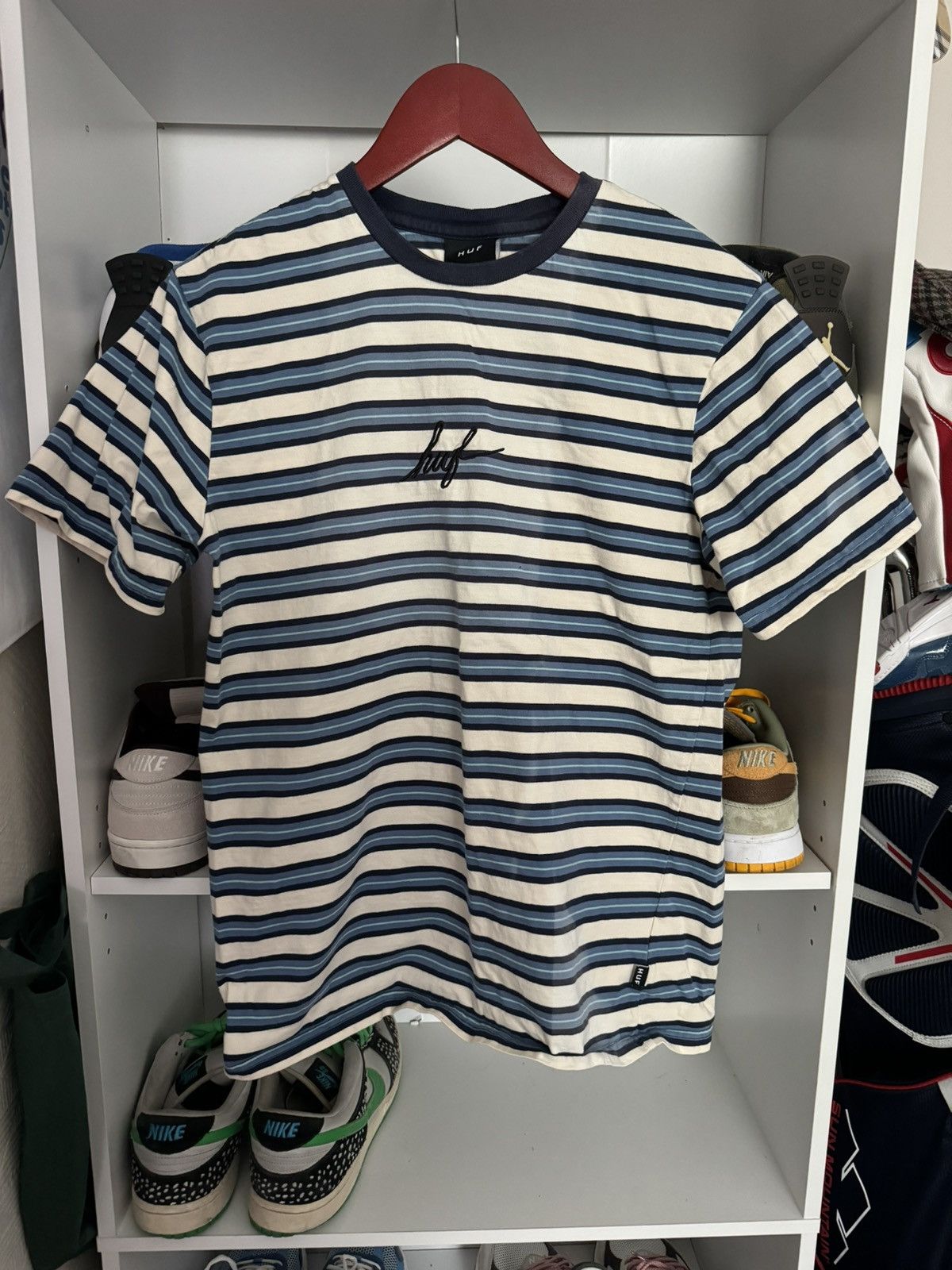Huf Huf Striped Shirt Size US M / EU 48-50 / 2 - 1 Thumbnail