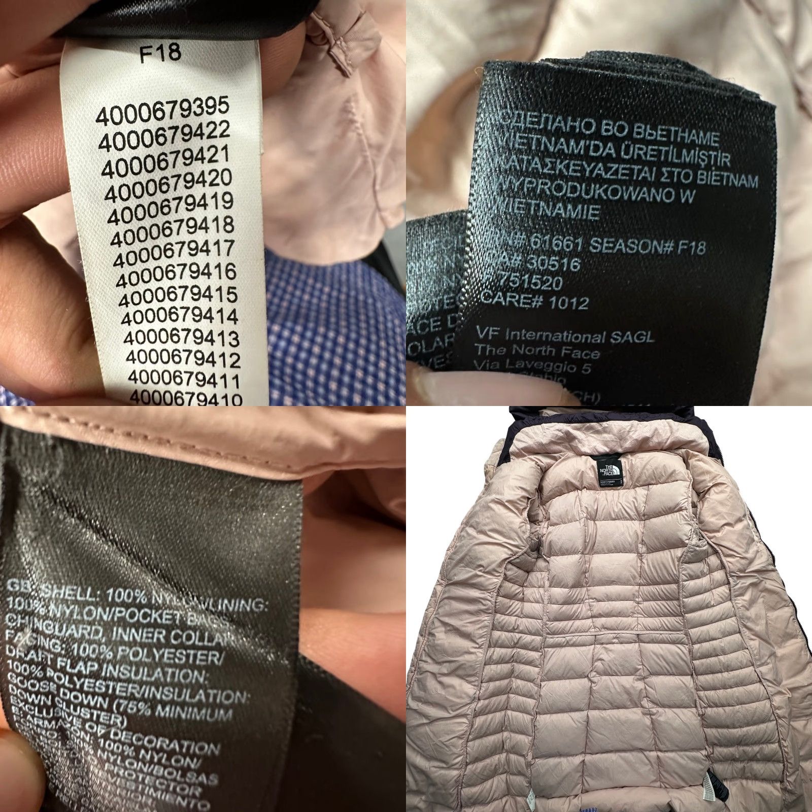 The North Face VINTAGE The North Face Metropolis Parka Quilted 550 Down Puffer Coat Women S Purple Small Parka Womens Down Puffer Coat Size S / US 4 / IT 40 - 10 Thumbnail