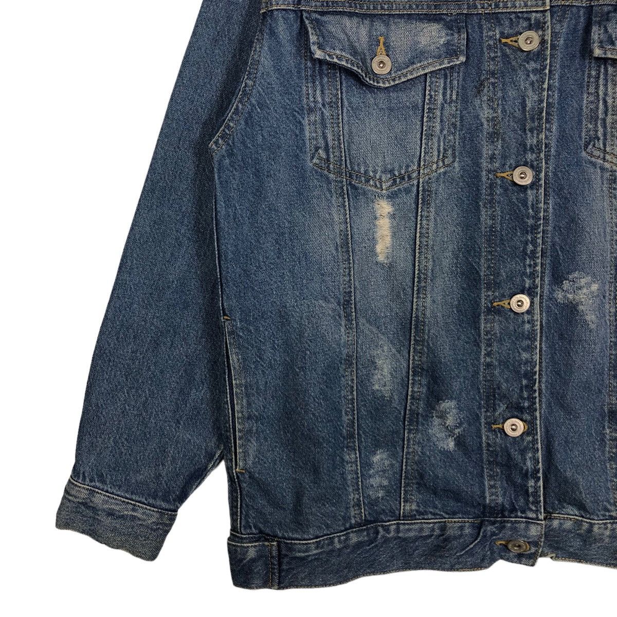 Japanese Brand 🔥Distressed Denim Trucker Jacket Pageboy Japan Made Size US M / EU 48-50 / 2 - 4 Thumbnail