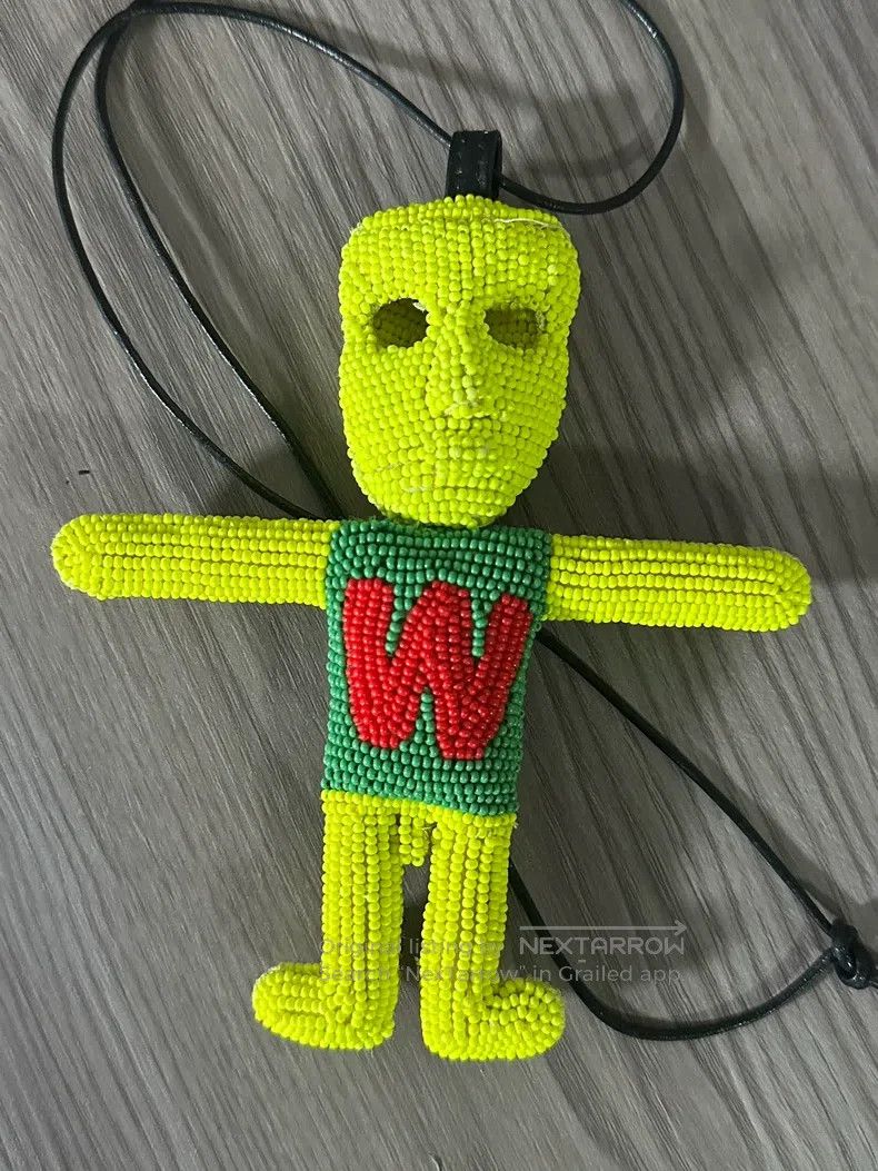 Walter Van Beirendonck Walter Van Beirendonck Doll beaded necklace Size ONE SIZE - 2 Thumbnail