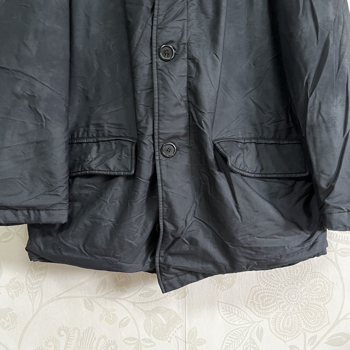 Canali Canali Double Layer Wax Jacket Made In Italy Size US L / EU 52-54 / 3 - 10 Thumbnail