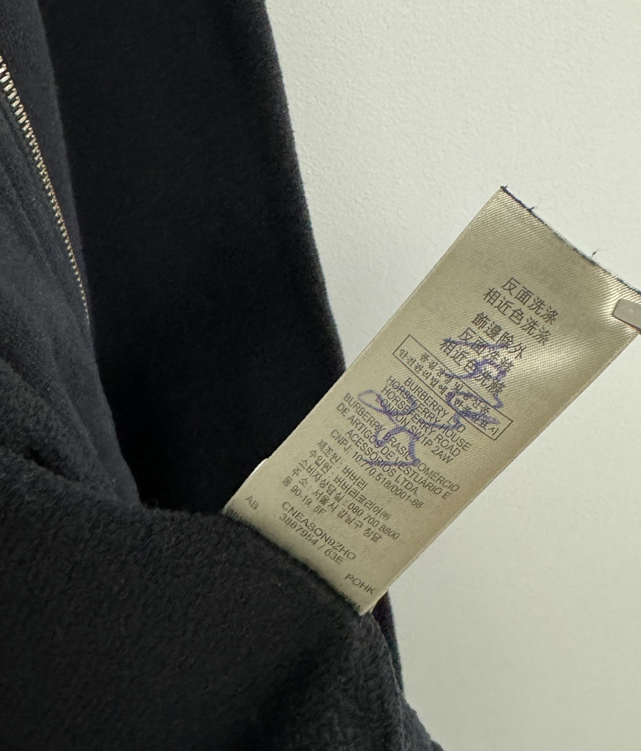 Burberry Burberry Brit Cotton Zip Sweater Cardigan Pullover Size L Size US L / EU 52-54 / 3 - 10 Thumbnail