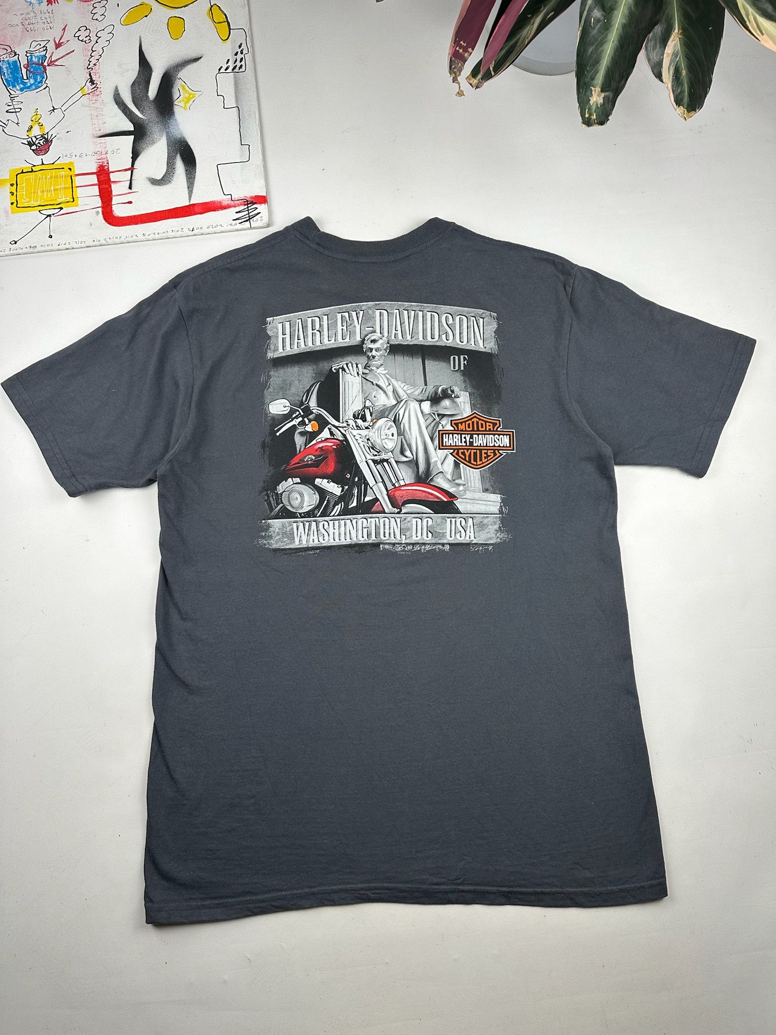 Harley Davidson Vintage Harley Davidson Eagle T-shirt Size US L / EU 52-54 / 3 - 5 Thumbnail