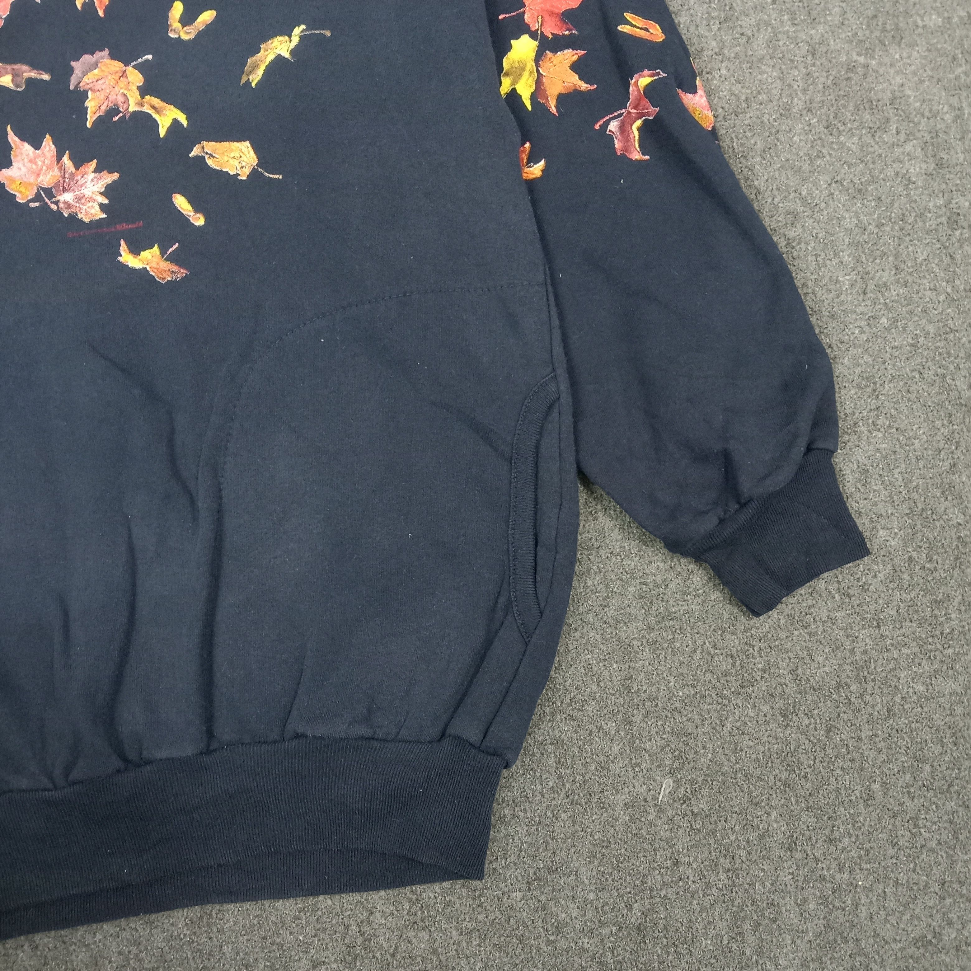 Vintage 90's Art Unlimited Nature Autumn Sweatshirt C262N27 Size US L / EU 52-54 / 3 - 6 Thumbnail