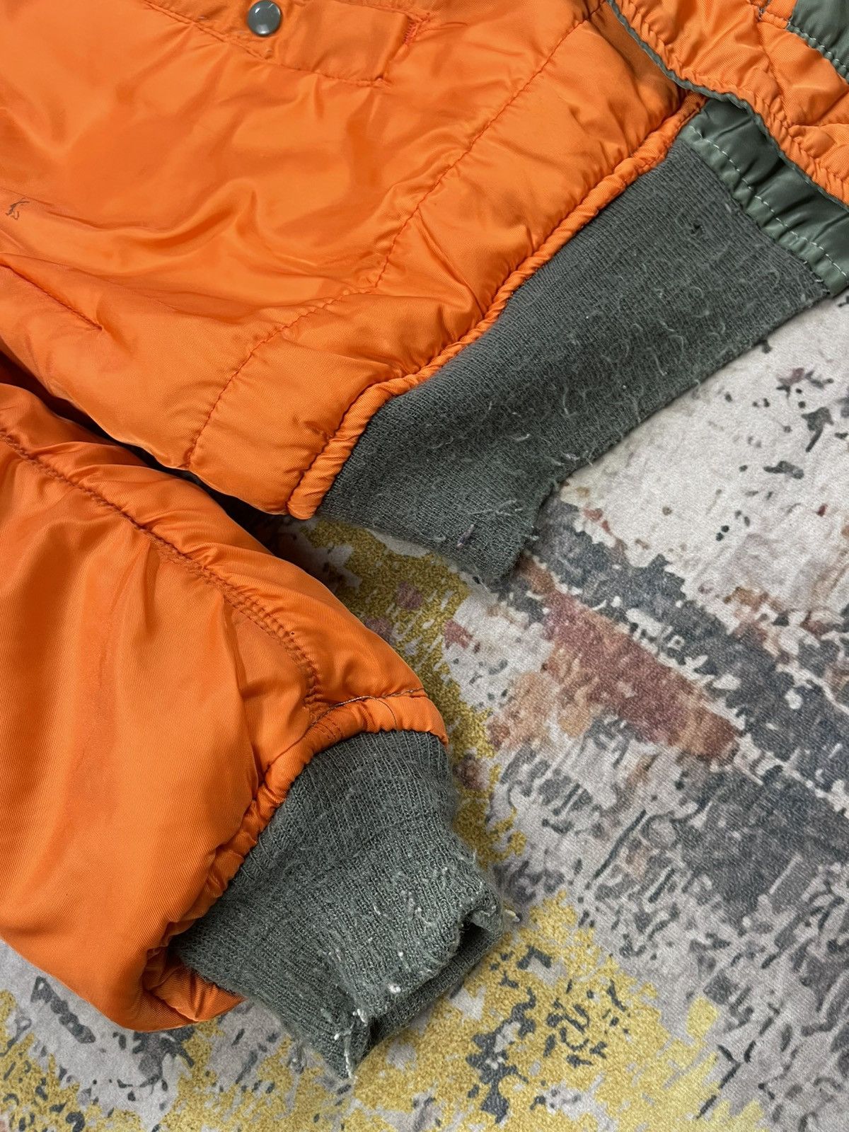 Alpha Industries Vtg Alpha Industries Type MA-1 Flying Bomber Jacket Size US L / EU 52-54 / 3 - 9 Thumbnail