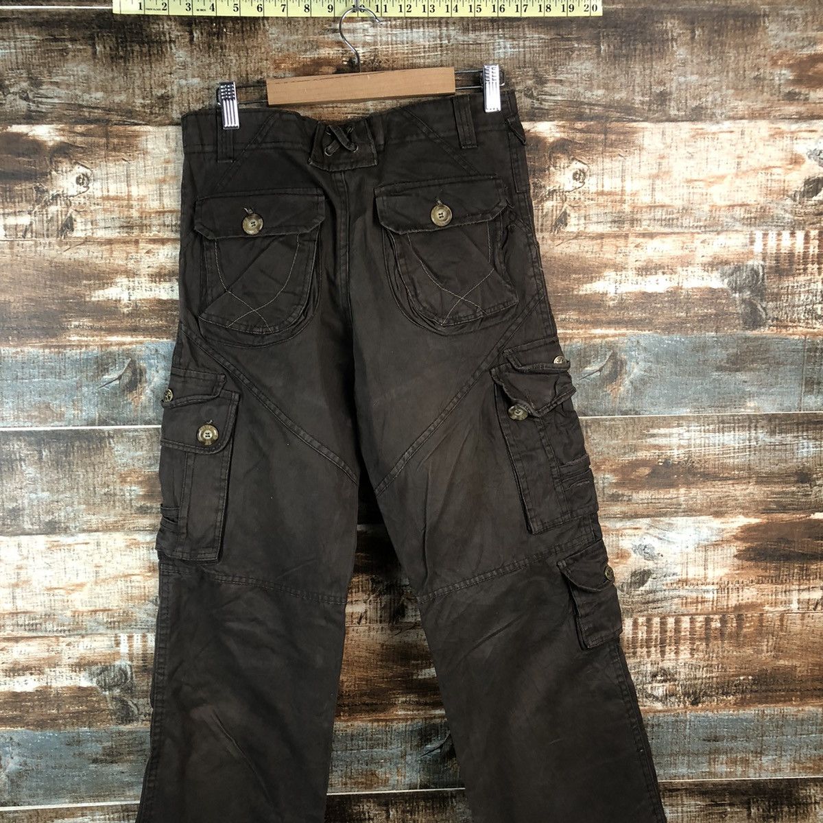 Japanese Brand DL Zhule Esports utility punk Cargo Multipocket Pants #C667 Size US 28 / EU 44 - 15 Thumbnail