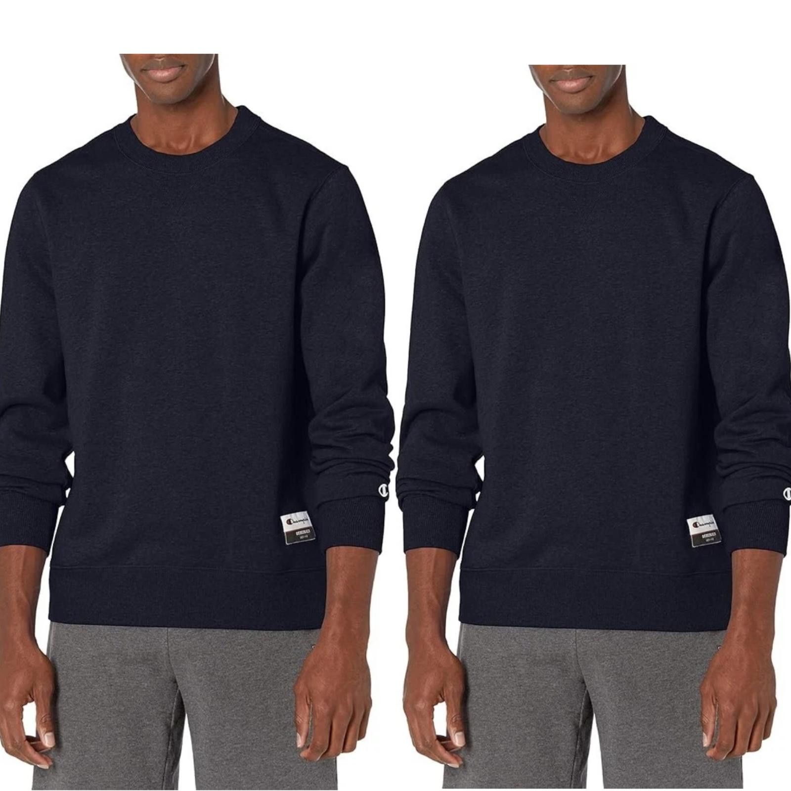 Champion 2 New Champion Mens Small Sueded Fleece Pullover Sweatshirts Size US S / EU 44-46 / 1 - 1 Thumbnail