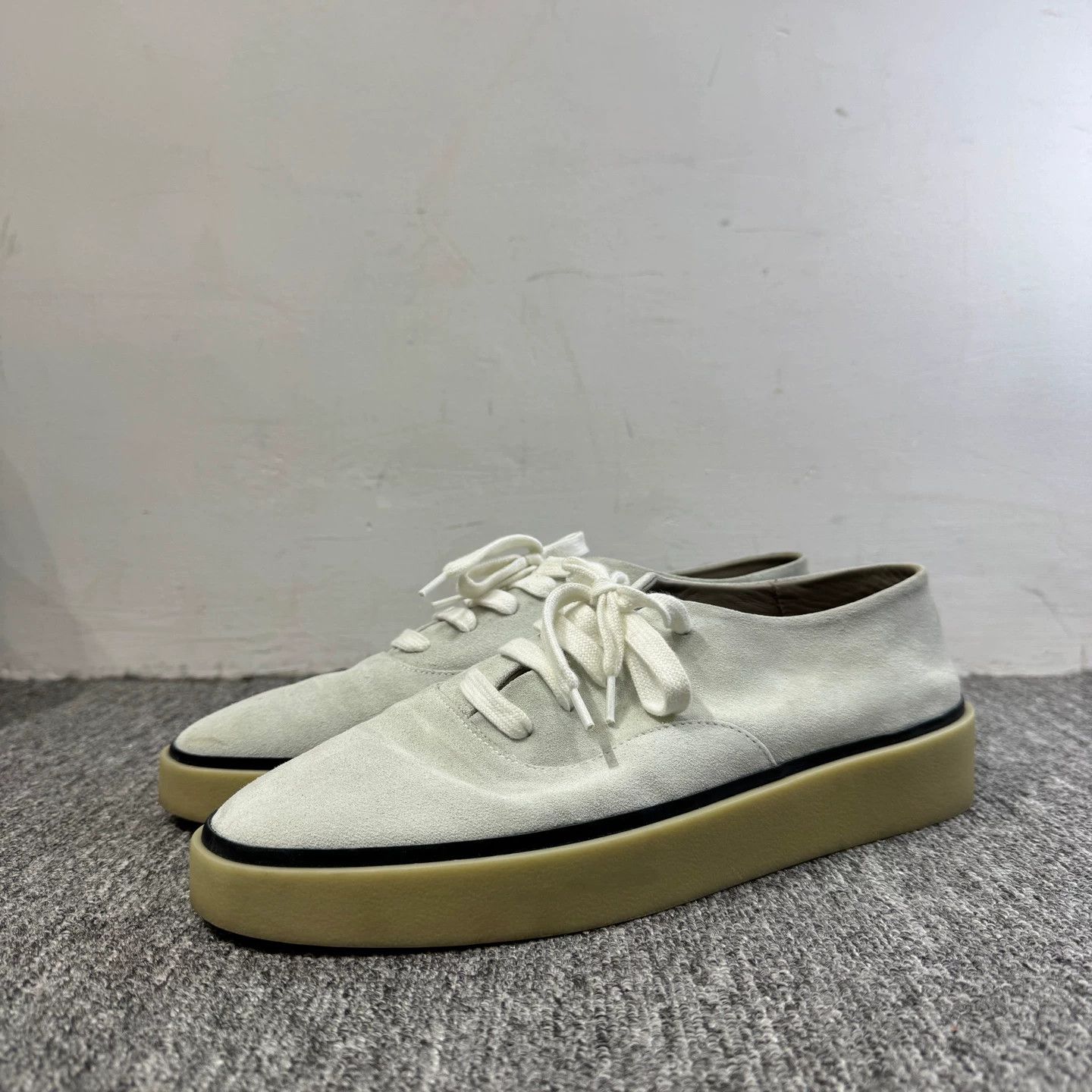 Fear of God Fear of God x Zegna Suede Low Top Sneakers 9 US 95 New Size US 9 / EU 42 - 1 Thumbnail