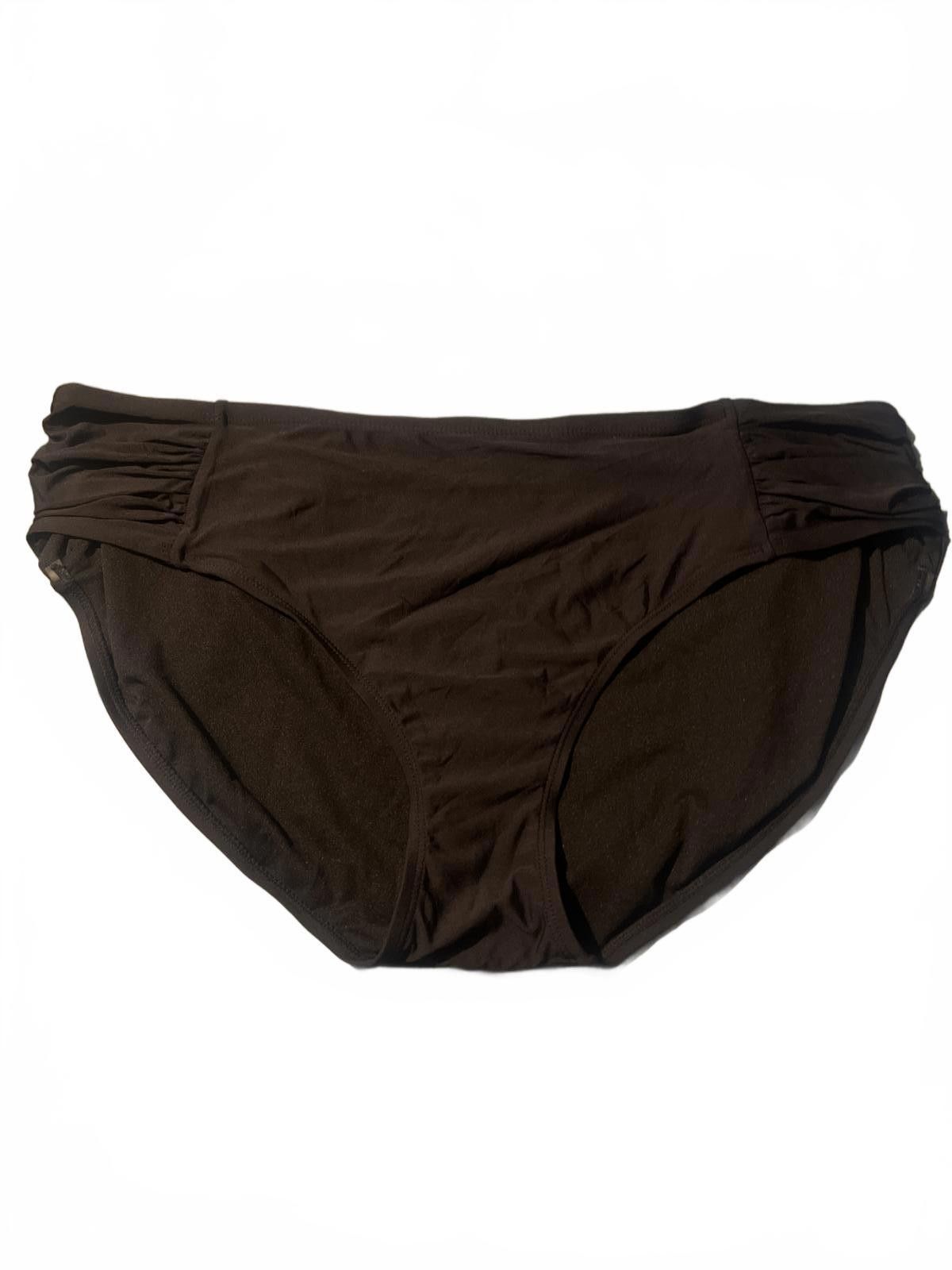 Other Time and Tru Women's Swim Bottoms 2X Black EUC Size ONE SIZE - 1 Thumbnail