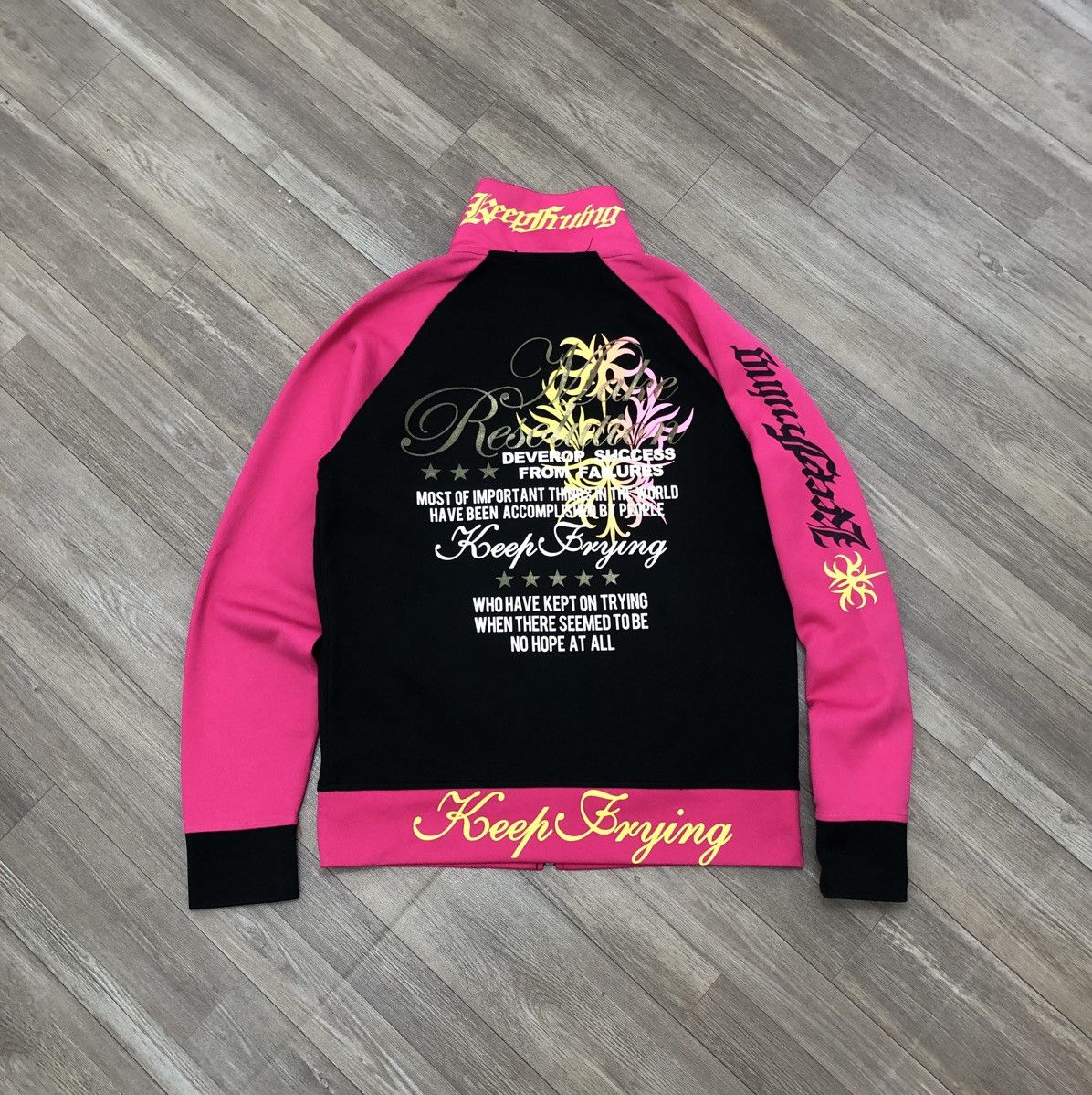 Japanese Brand 2000s Blue Men Trip Poem Tribal Lgb Goa Style Track Jacket Size US M / EU 48-50 / 2 - 1 Thumbnail