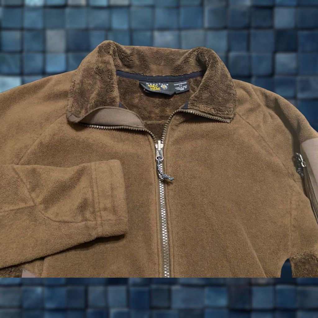 Mountain Hardwear Mountain Hardwear Womens Jacket Adult Small Brown Fleece Full Zip Long Sleeve Casual Travel Workwear 90s? Size S / US 4 / IT 40 - 1 Thumbnail