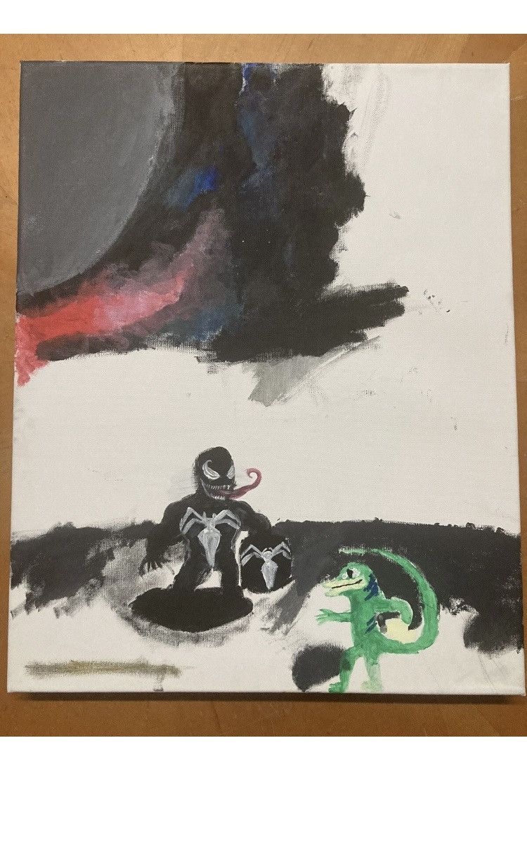 Other Venom vs Gex UFC Fantasy Fight Original 1/1 Canvas Art Size ONE SIZE - 1 Preview