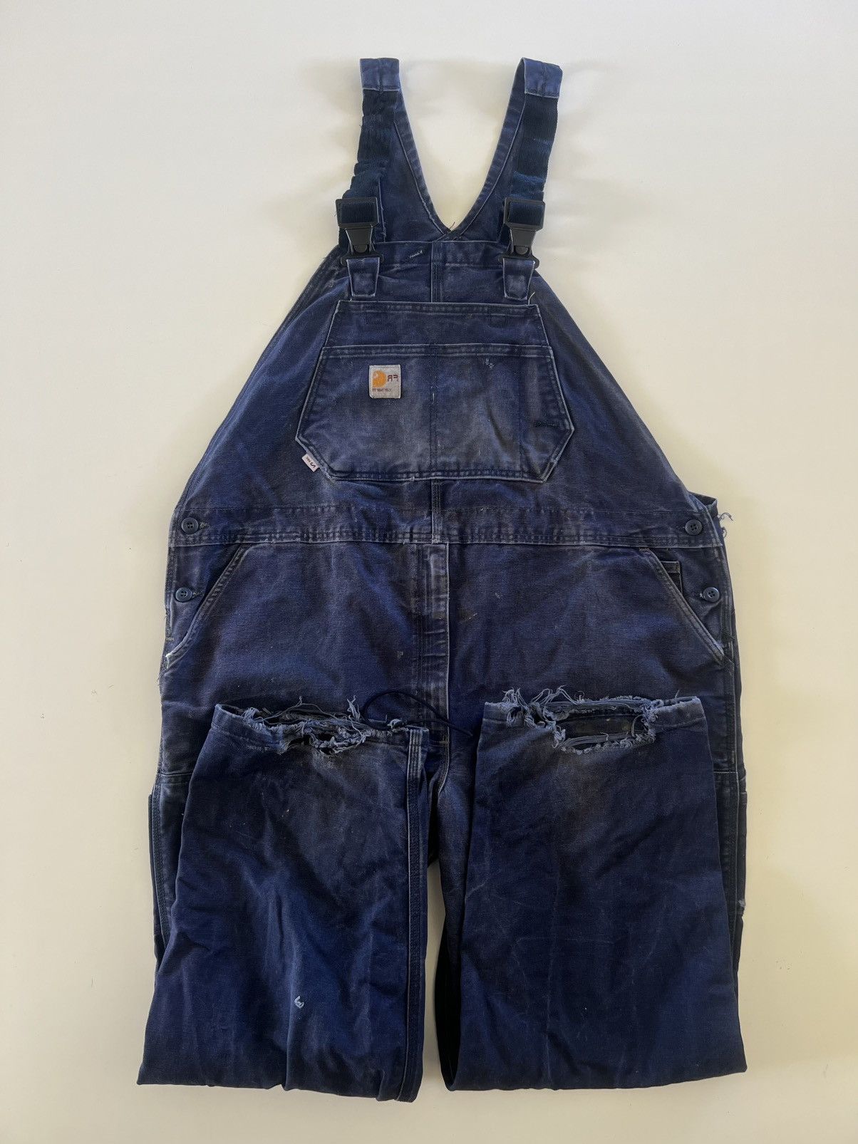 Carhartt Vintage Carhartt Overall Jumpsuit Oversized Waist 52" Size US 44 / EU 60 - 5 Thumbnail