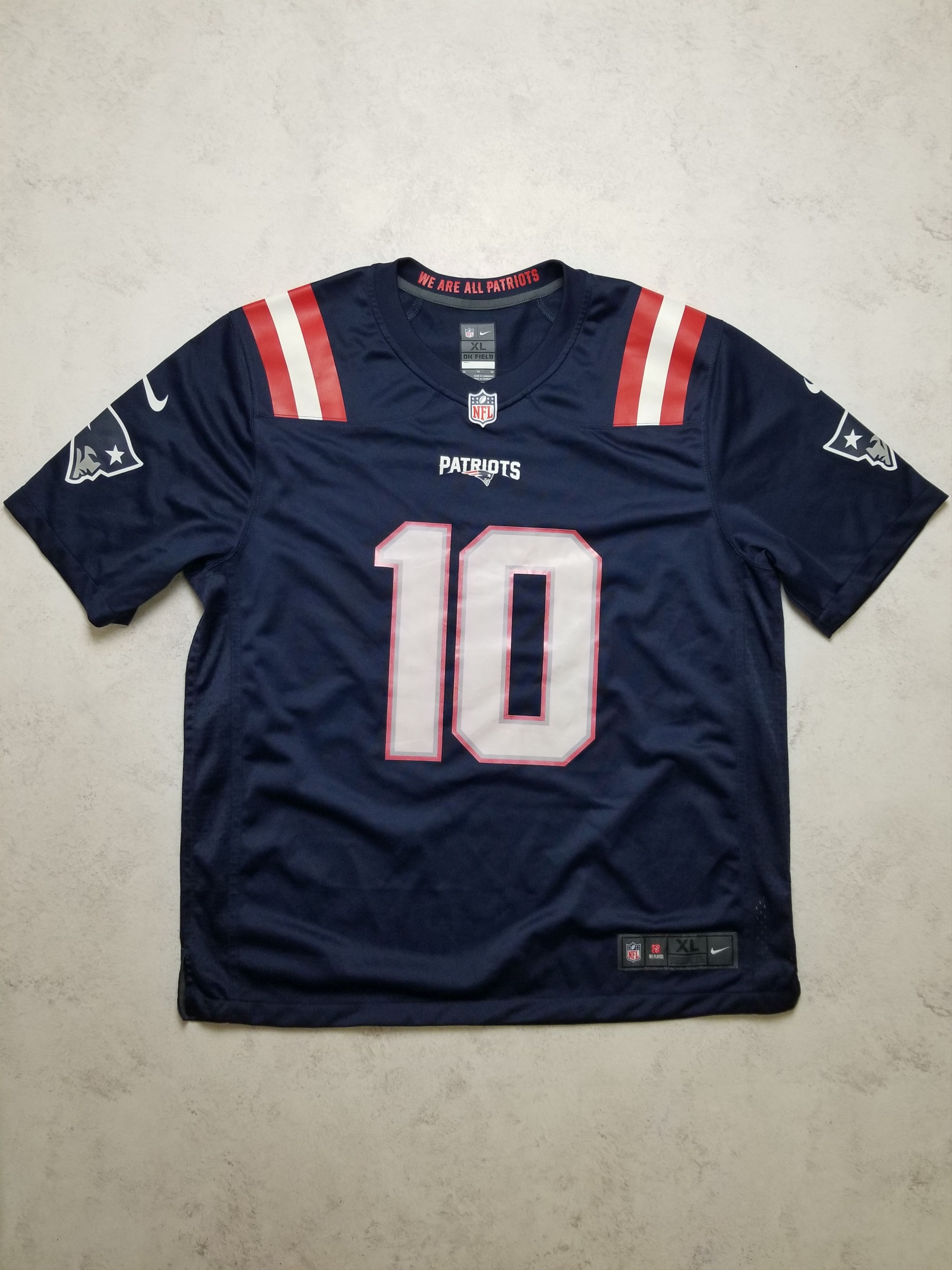 Nike Nike New England Patriots Mac Jones #10 On Field Home Jersey Size US XL / EU 56 / 4 - 1 Thumbnail