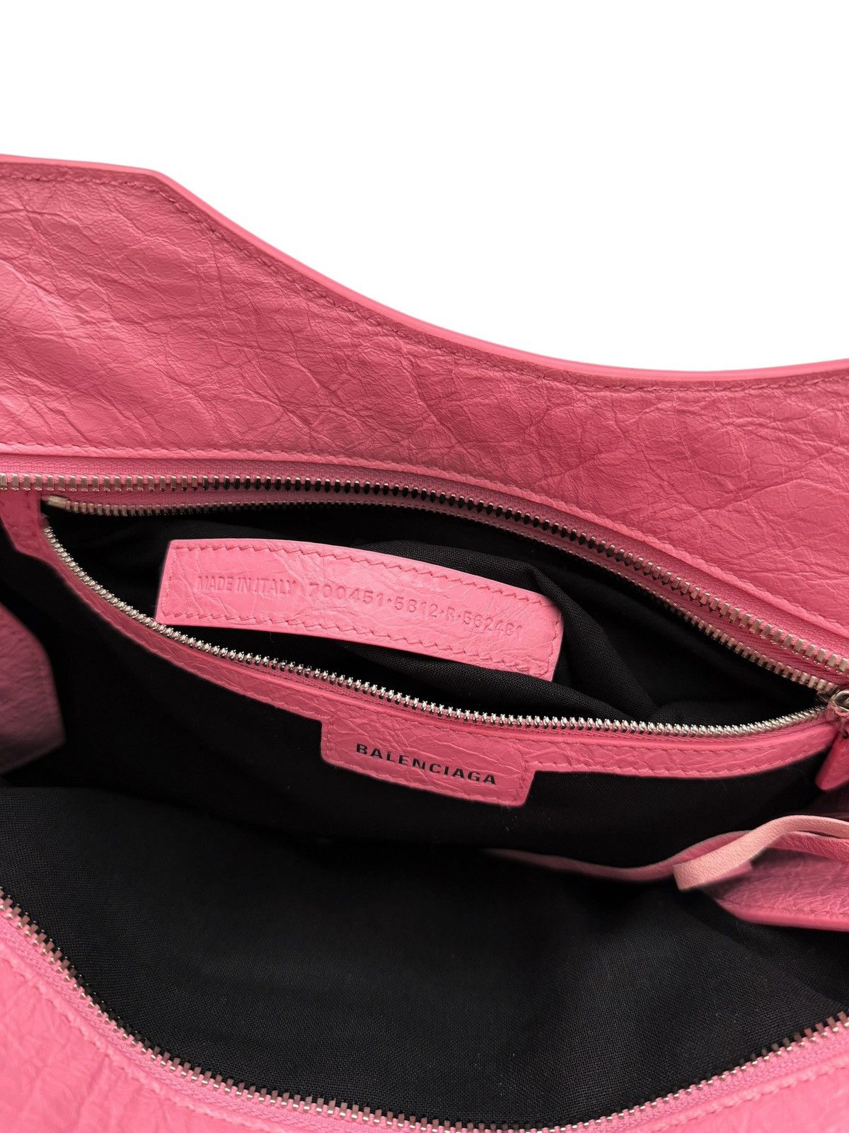 Balenciaga RARE Pink Le Cagole Neo City Bag Arena Leather Size ONE SIZE - 7 Thumbnail