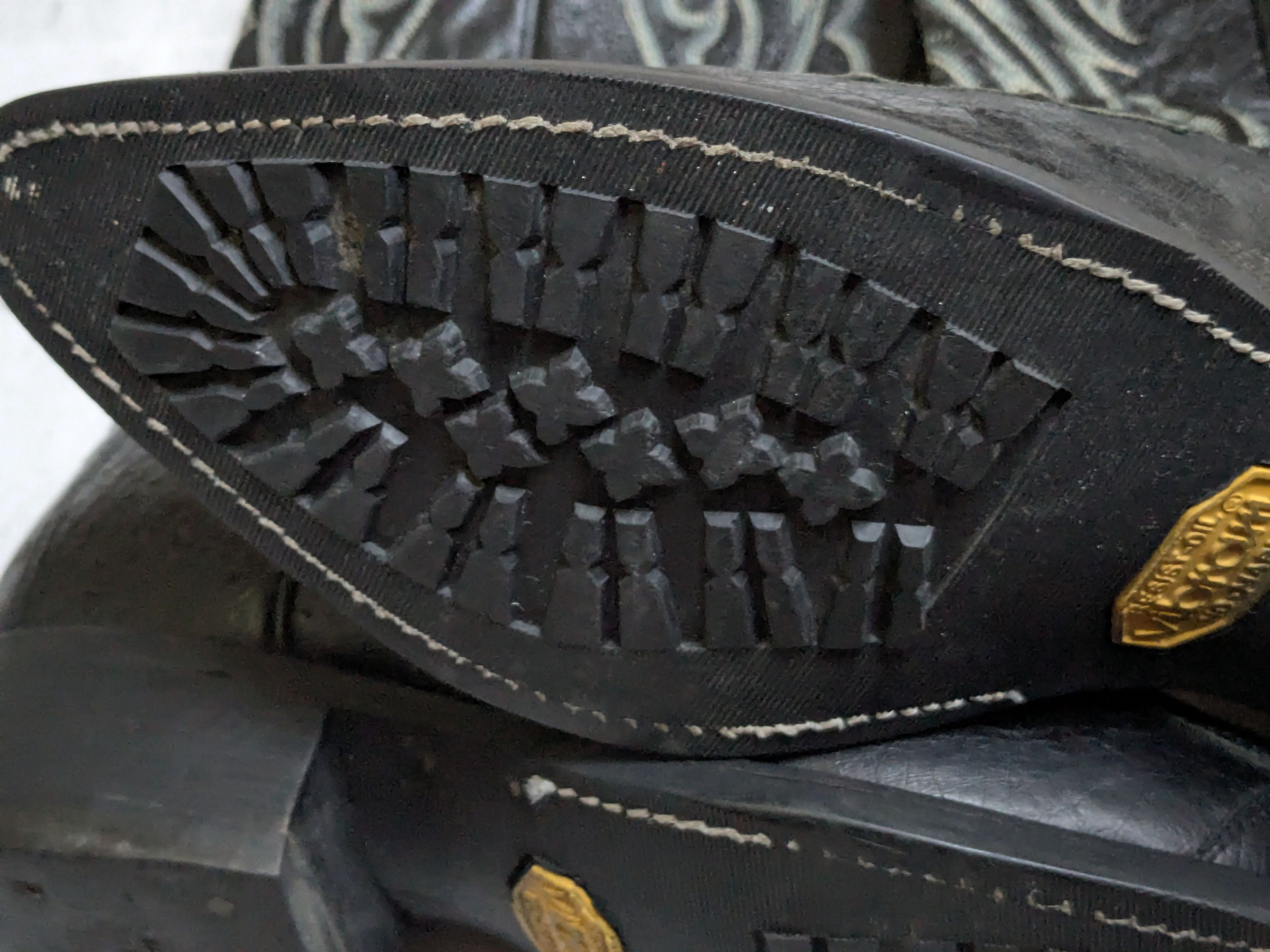 Tony Lama Tony Lama Cowboy Boots Ostrich Leather Black 9.5 D USA Size US 9.5 / EU 42-43 - 15 Thumbnail