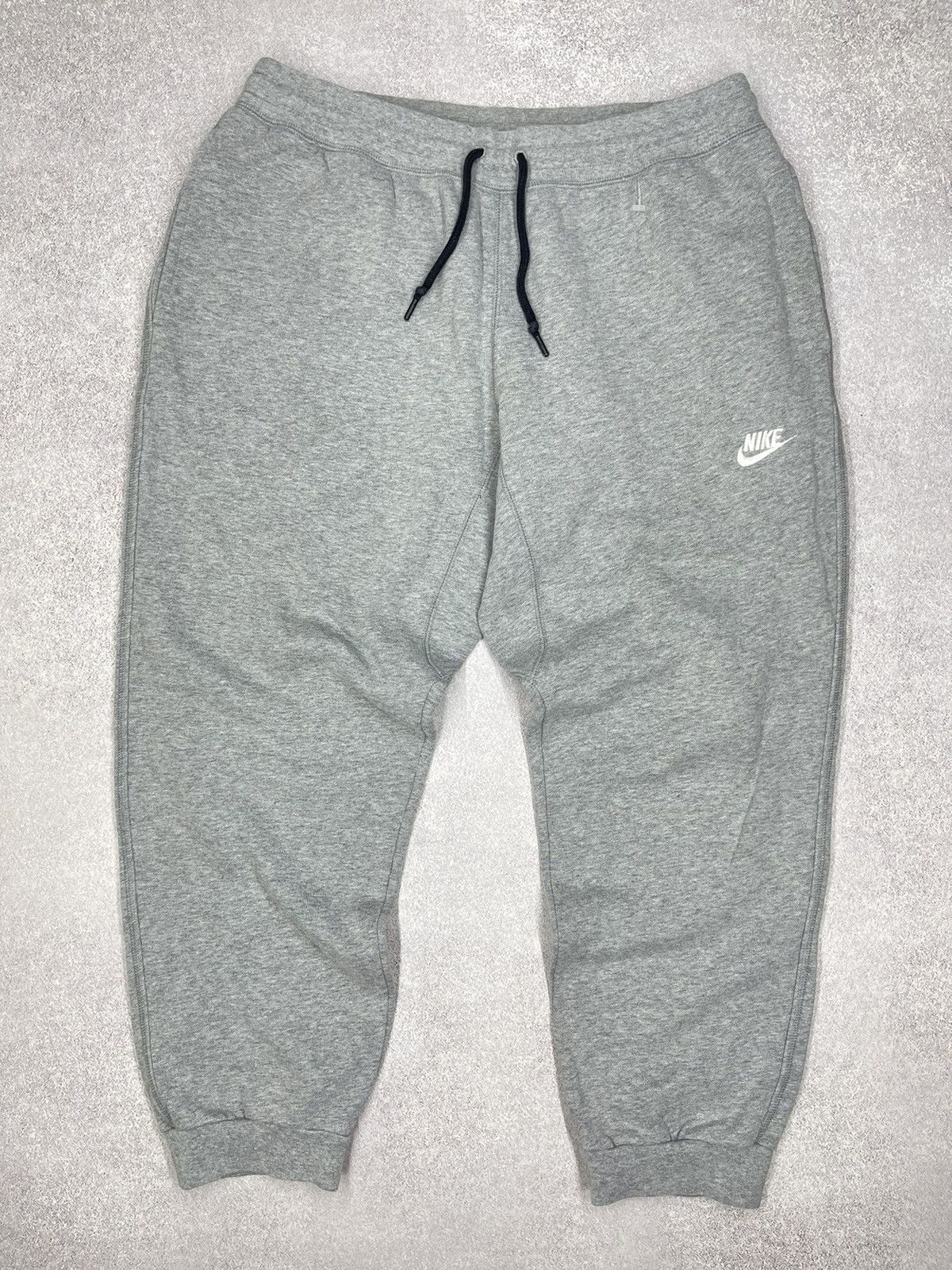 Nike Mens Nike Basic Grey Sweatpants Small Swoosh Y2K ACG TN Size US 36 / EU 52 - 2 Thumbnail