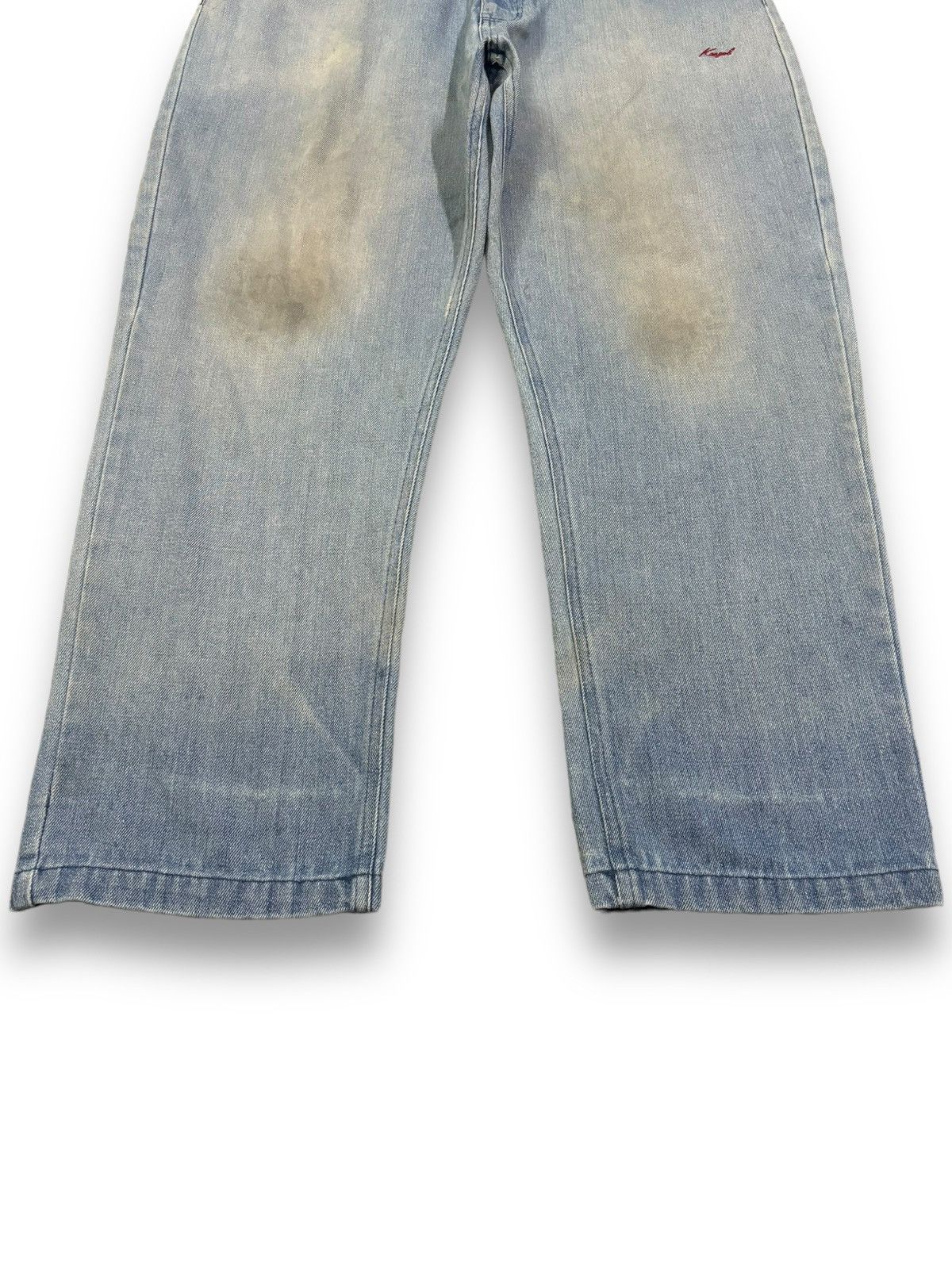 Kangol Vintage Kangol x Zip Five Loose Tapered Drop Crotch Jeans Size US 35 - 7 Thumbnail