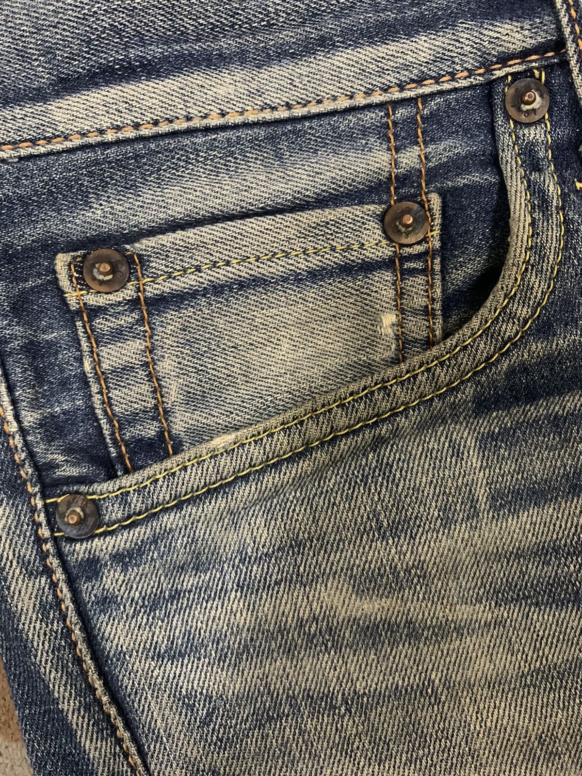 Levi's Vintage Clothing Vintage Y2K Levis 511 Japan Slim Straight Ripped Grunge Jean Size US 29 - 6 Thumbnail