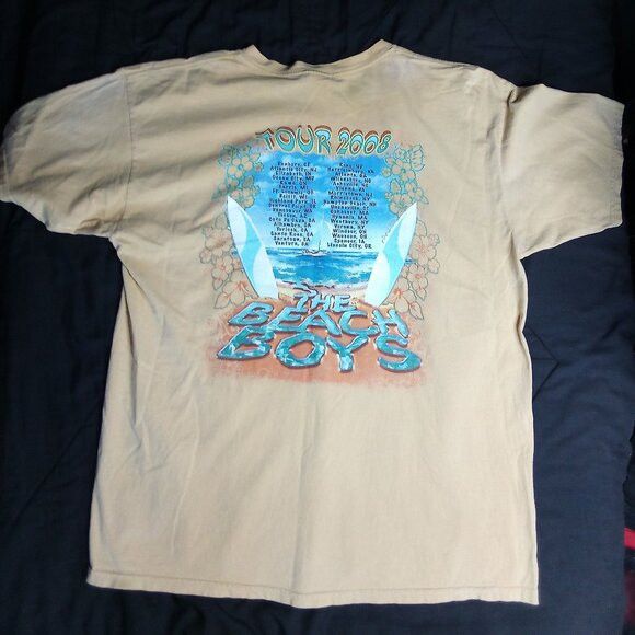 Band Tees Beach Boys 2008 Tour T-Shirt Size US L / EU 52-54 / 3 - 6 Thumbnail