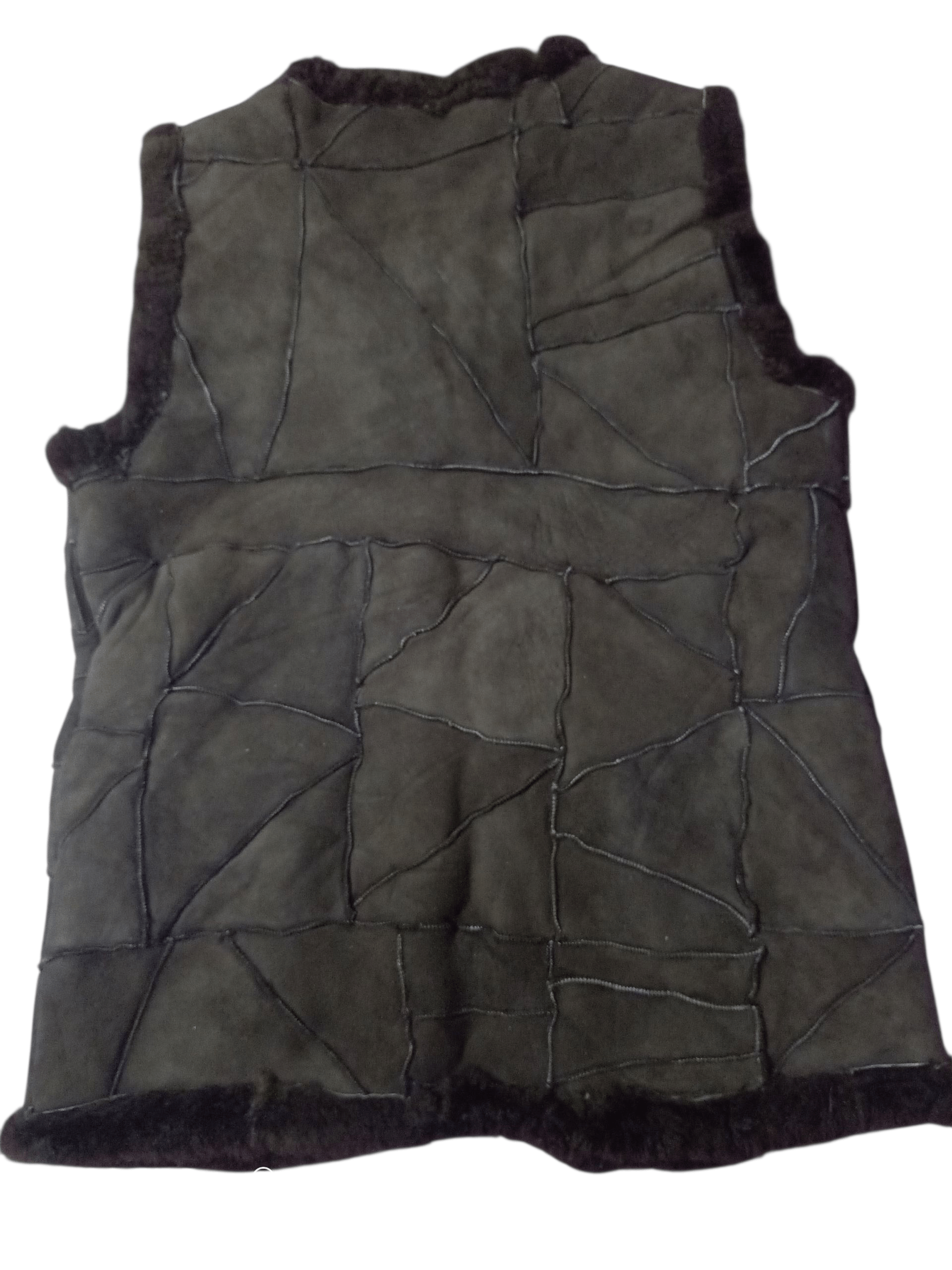 Other 💥Vintage Vest Sheepskin Leathers Patchwork 💥 Size US M / EU 48-50 / 2 - 10 Thumbnail